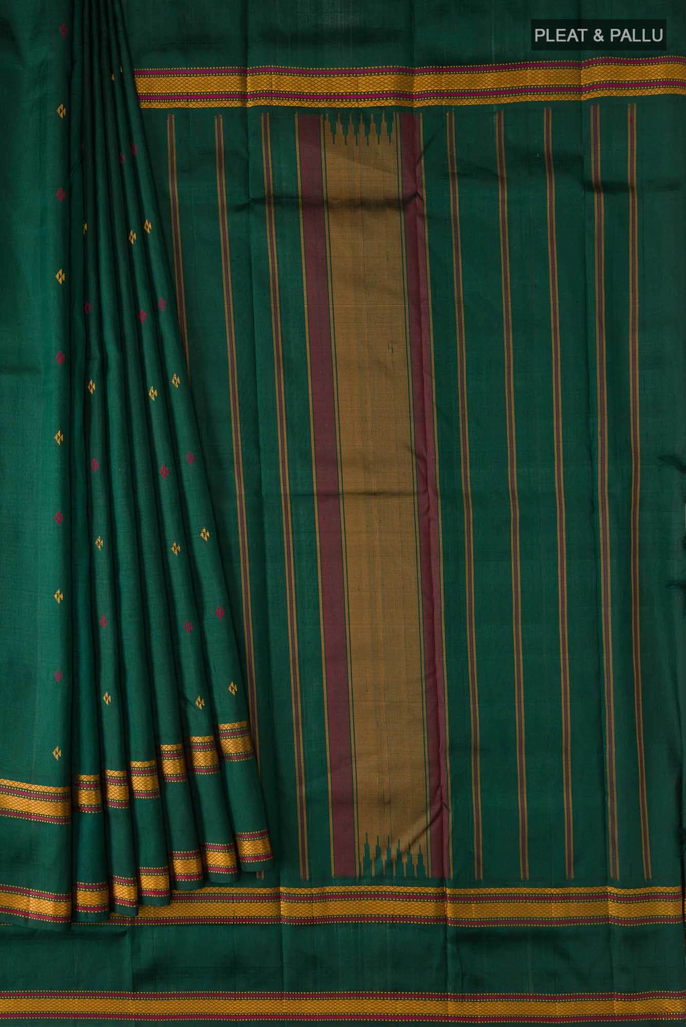 Green Kanchipuram Silk Saree