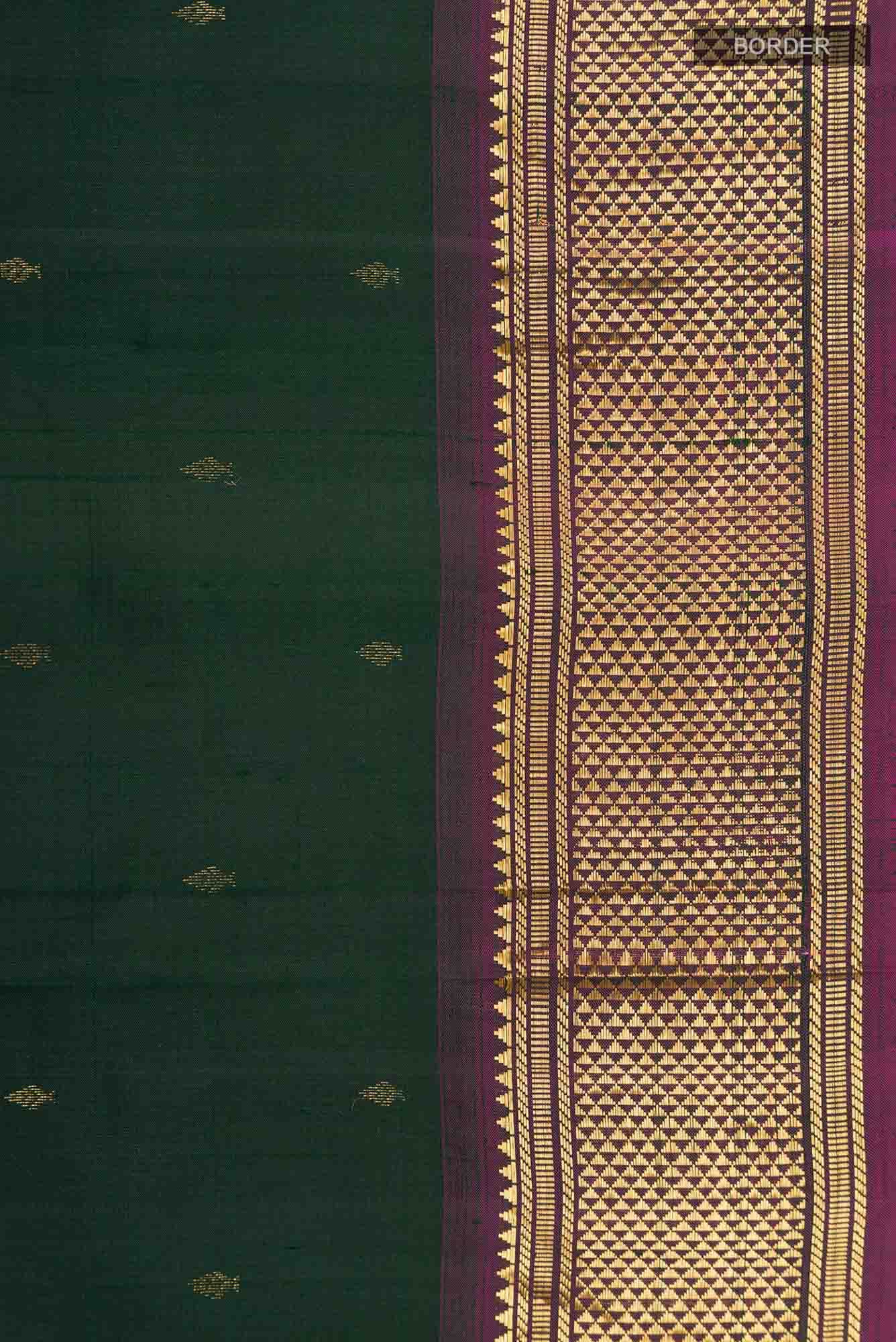 Green Kanchipuram Silk Saree