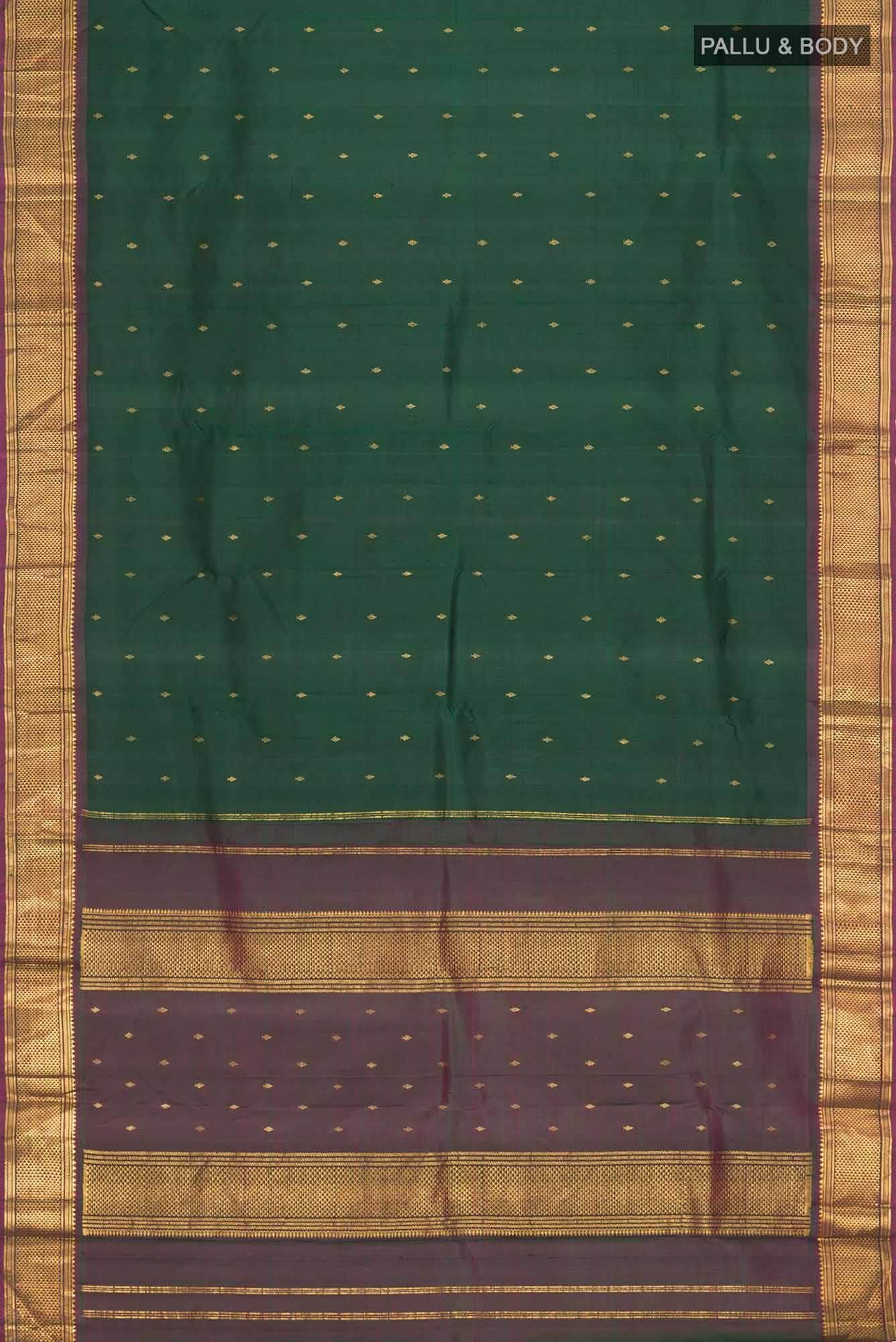 Green Kanchipuram Silk Saree