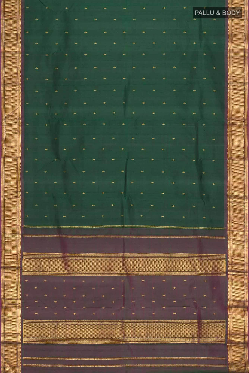 Green Kanchipuram Silk Saree