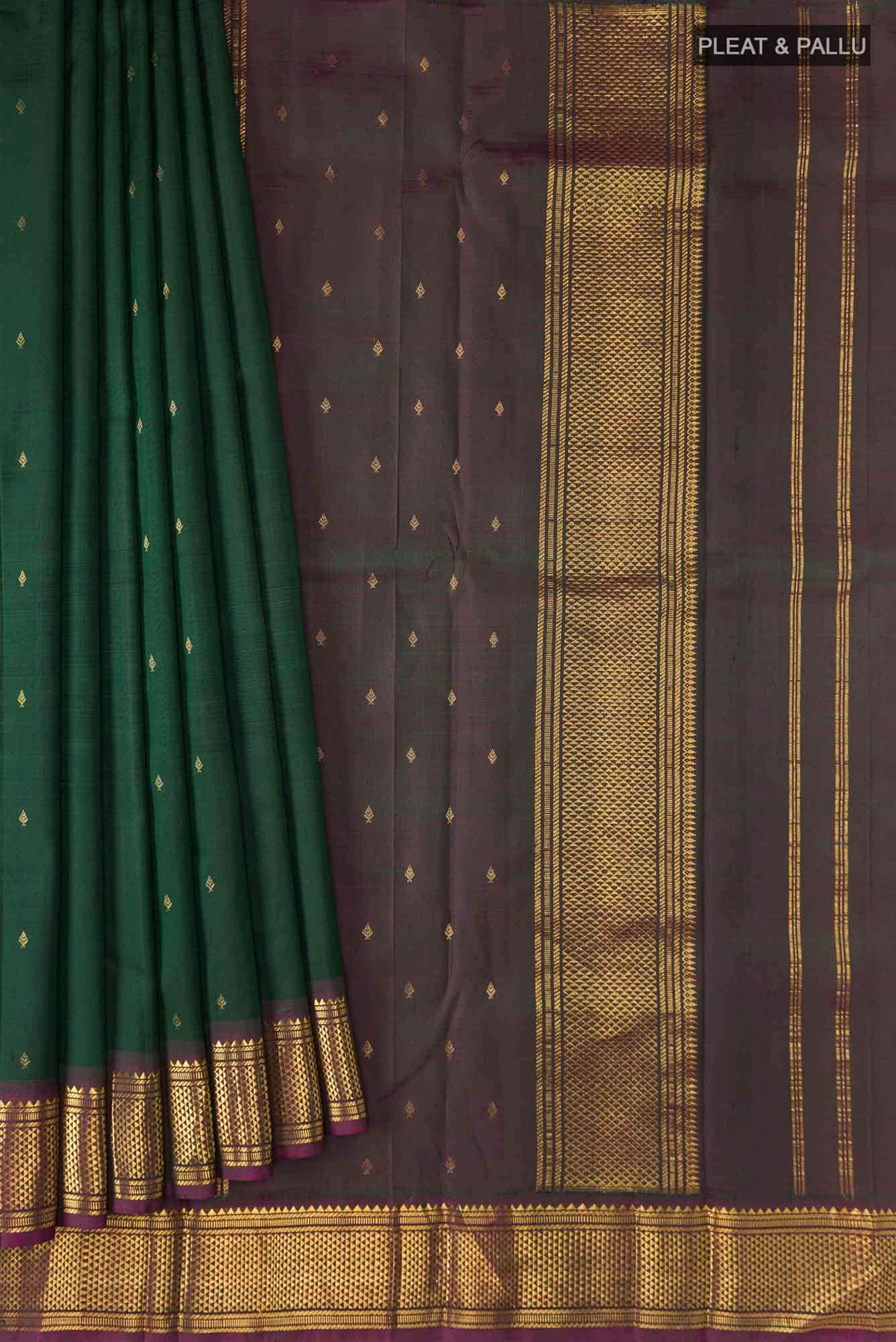Green Kanchipuram Silk Saree