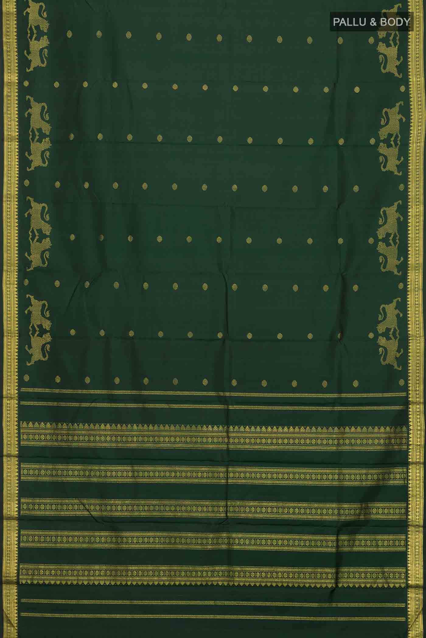 Green Kanchipuram Silk Saree