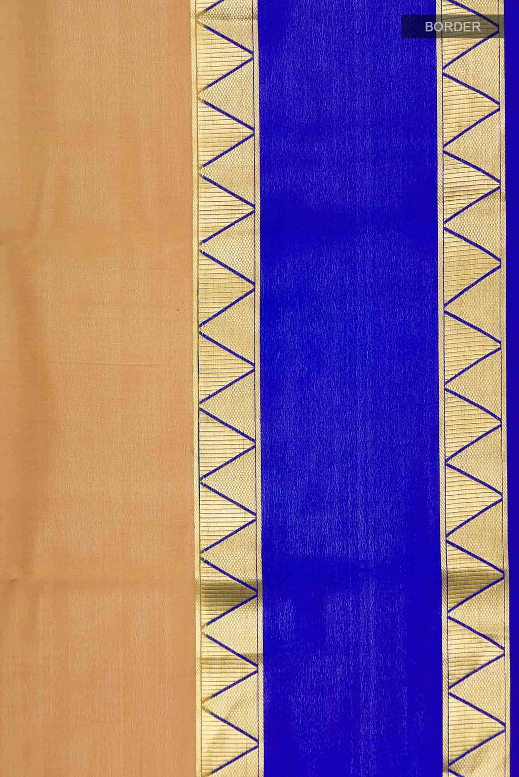 Mustard Mysore Crepe Saree
