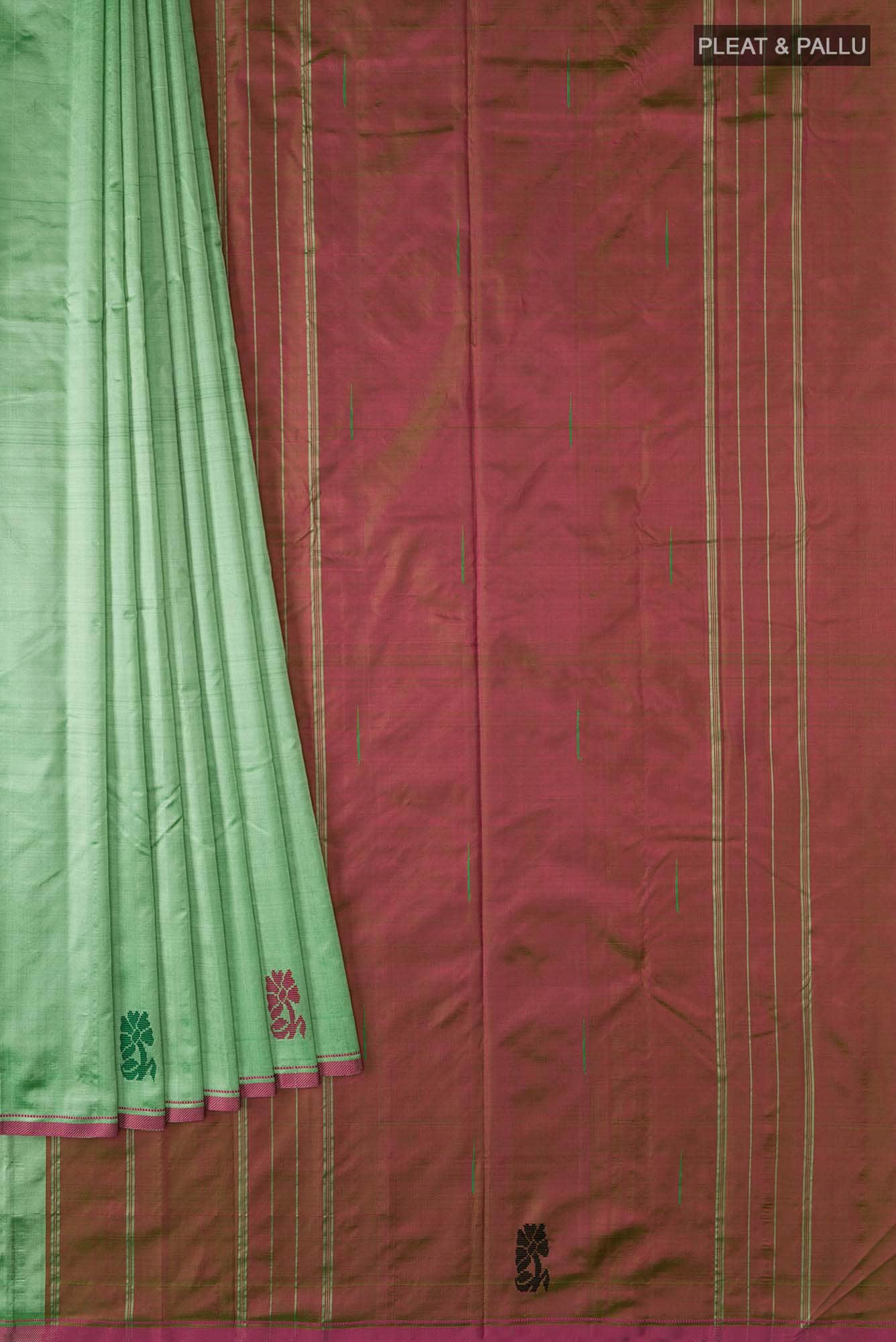 Green Kanchipuram Silk Saree