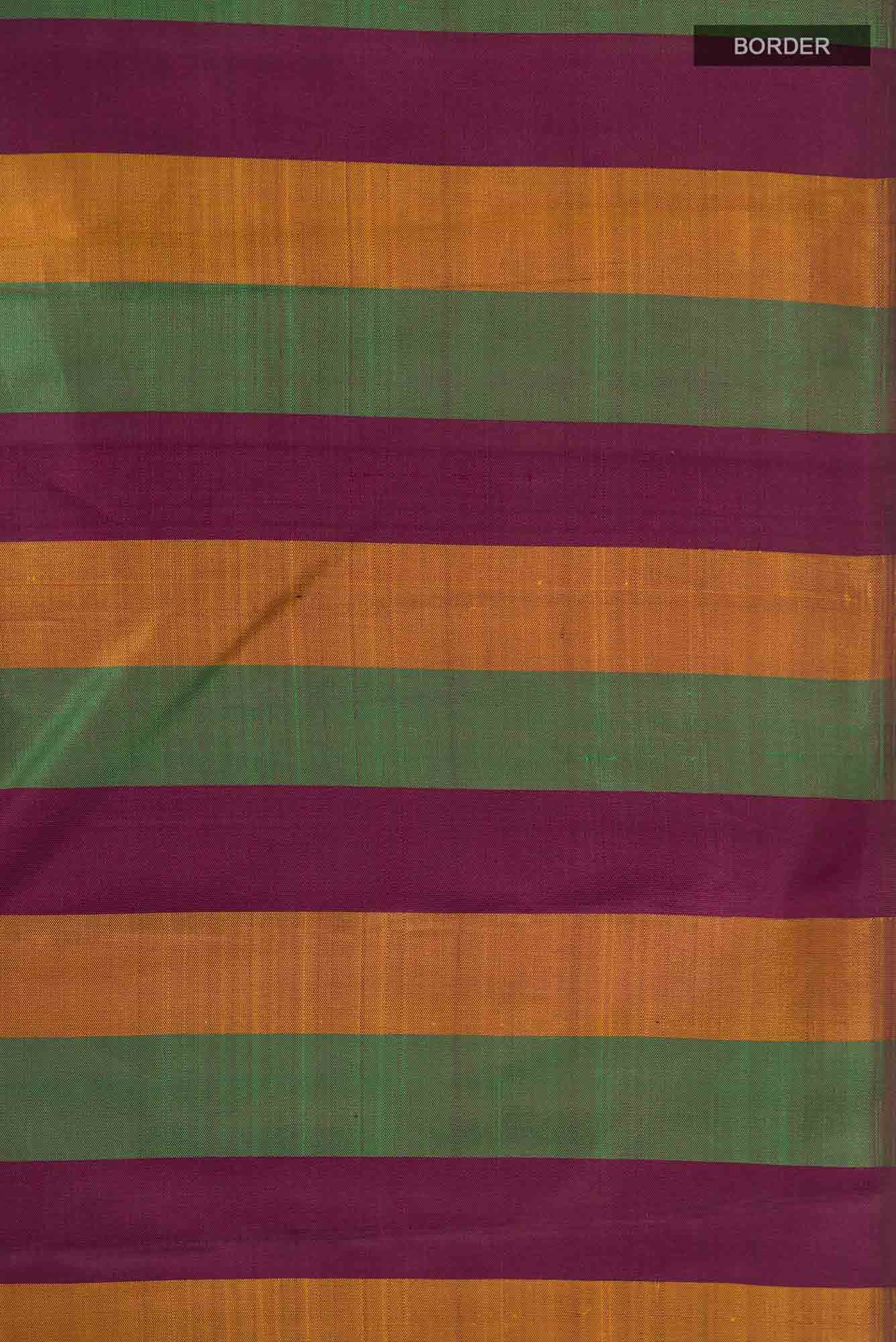 Multi Kanchipuram Silk Saree