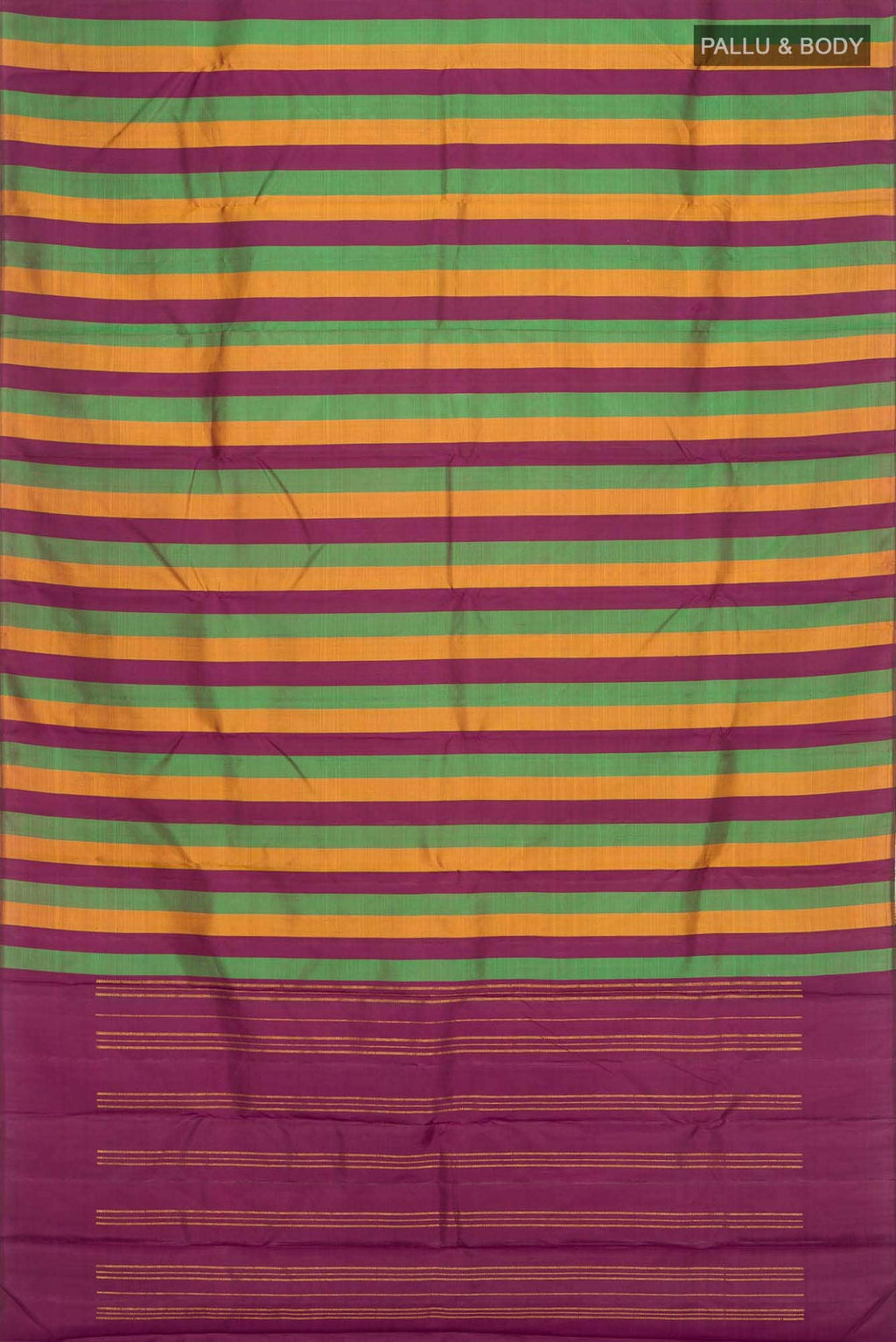 Multi Kanchipuram Silk Saree