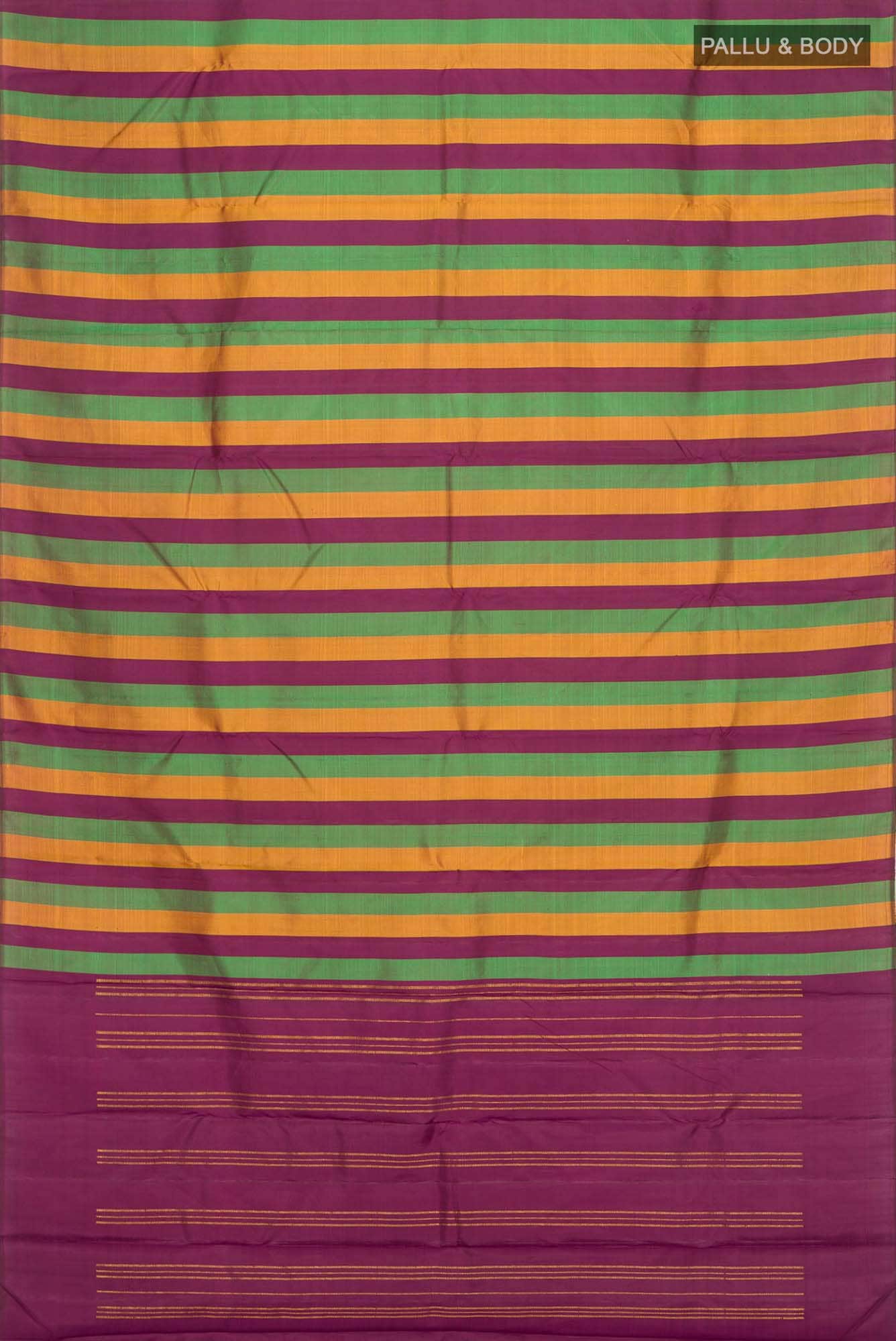 Multi Kanchipuram Silk Saree