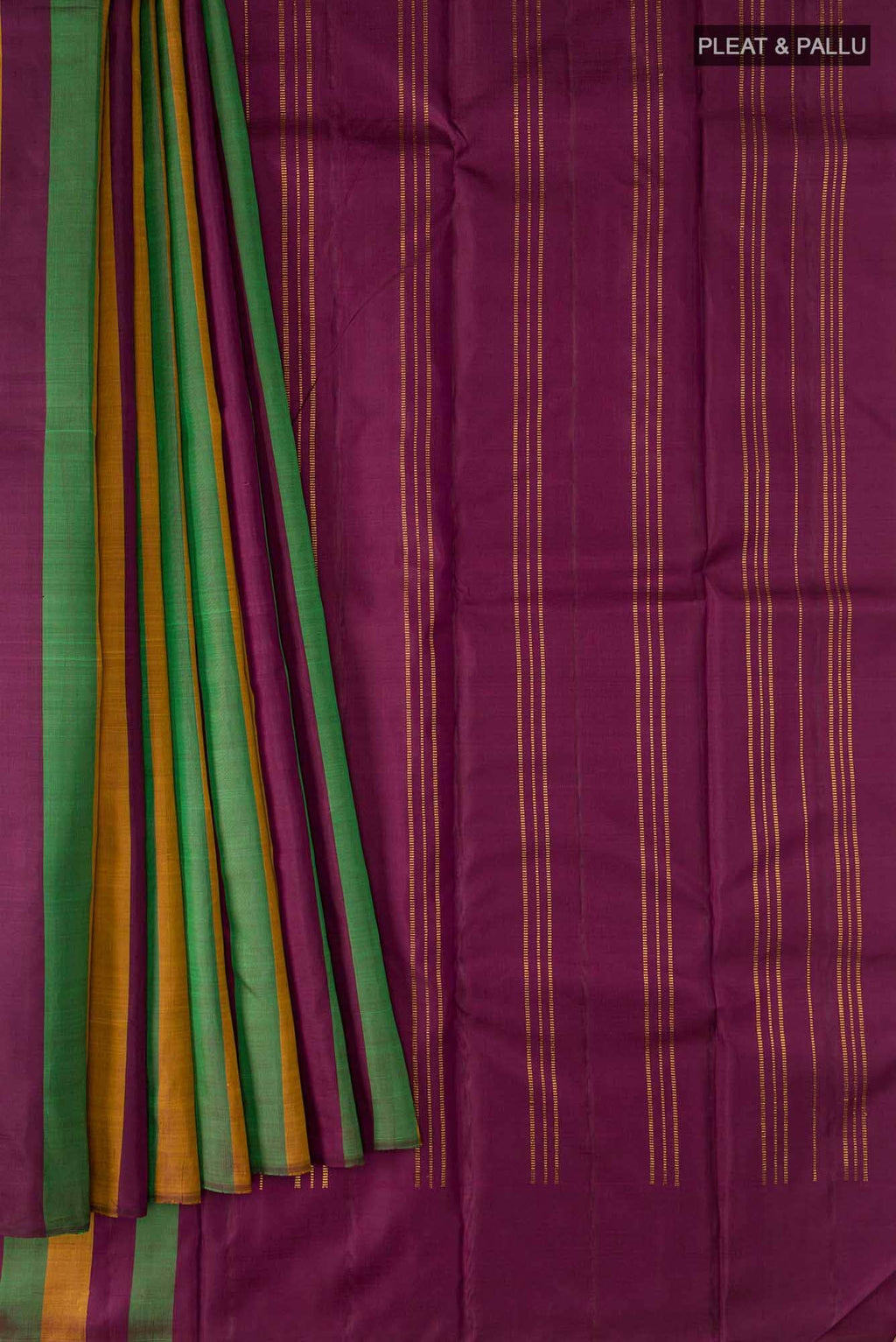 Multi Kanchipuram Silk Saree