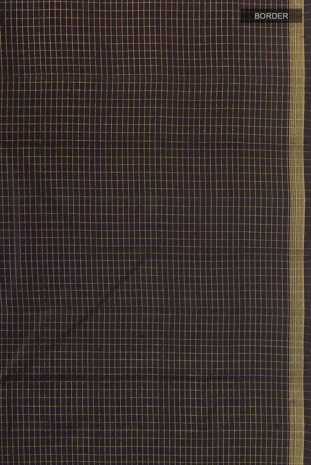 Black Kanchipuram Silk Saree