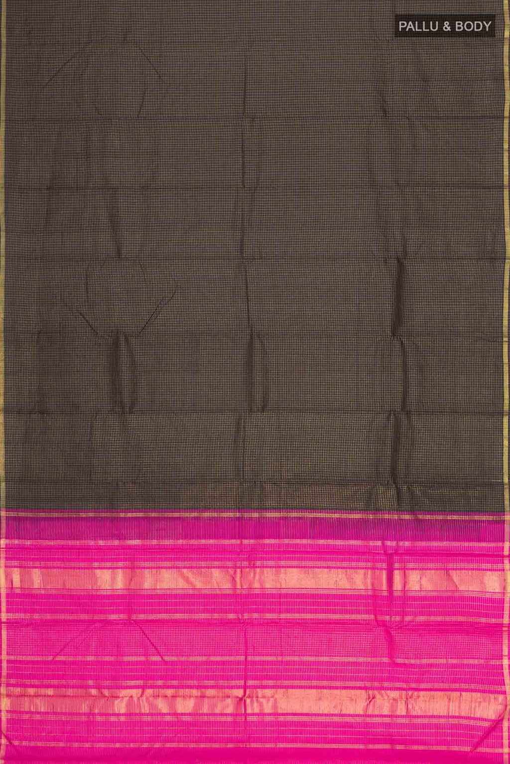 Black Kanchipuram Silk Saree