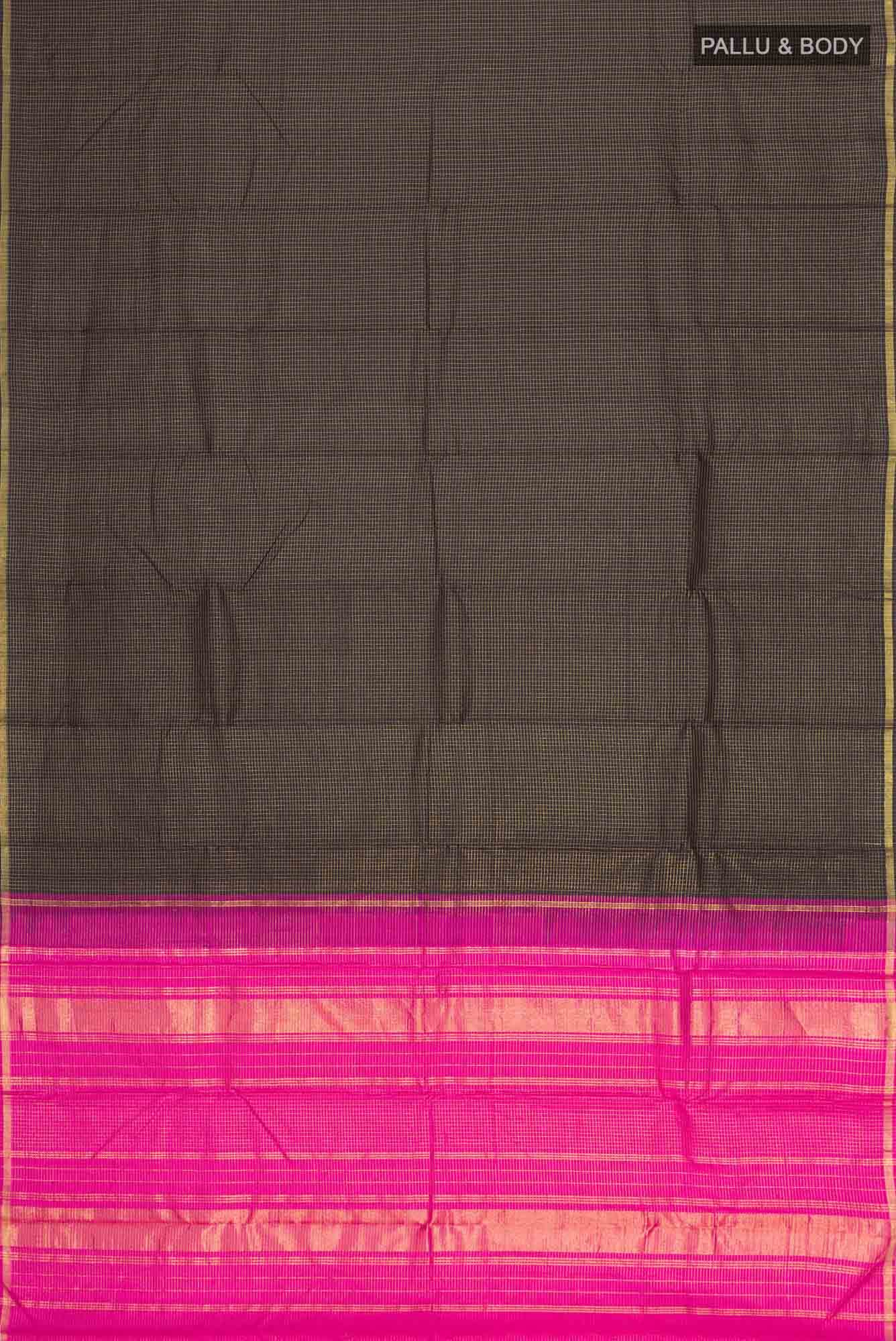 Black Kanchipuram Silk Saree