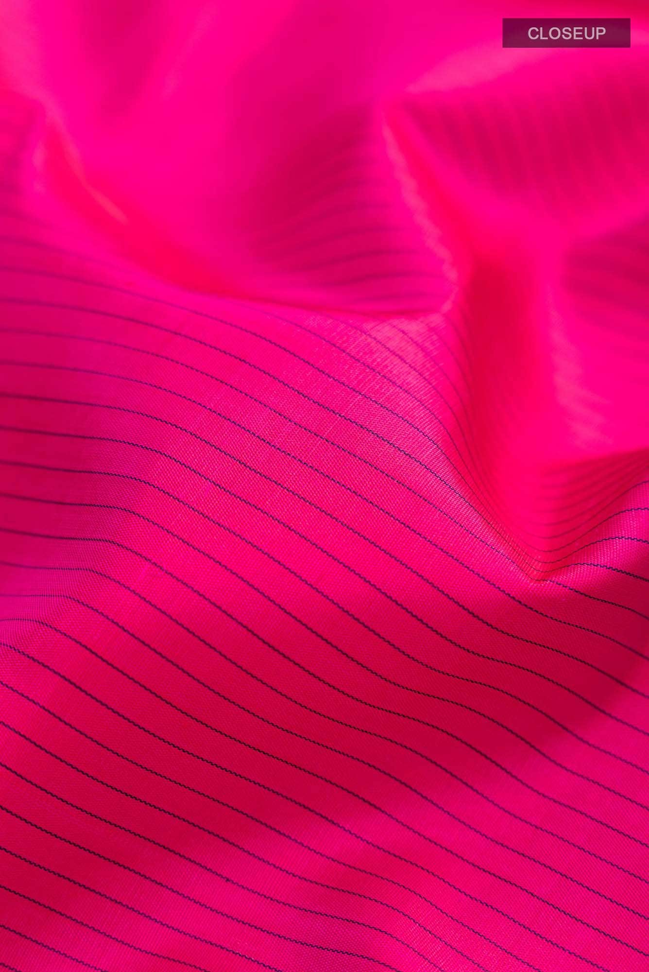 Pink Kanchipuram Silk Saree