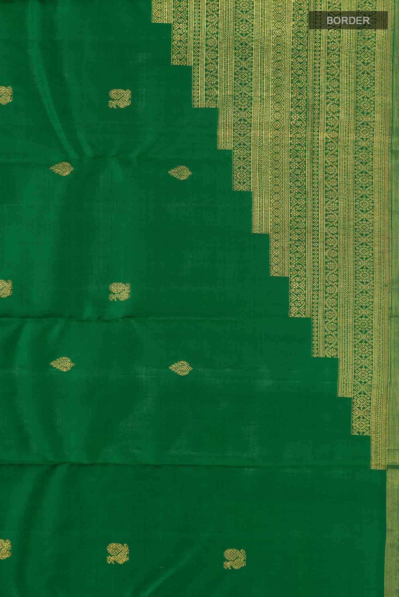 Green Kanchipuram Silk Saree