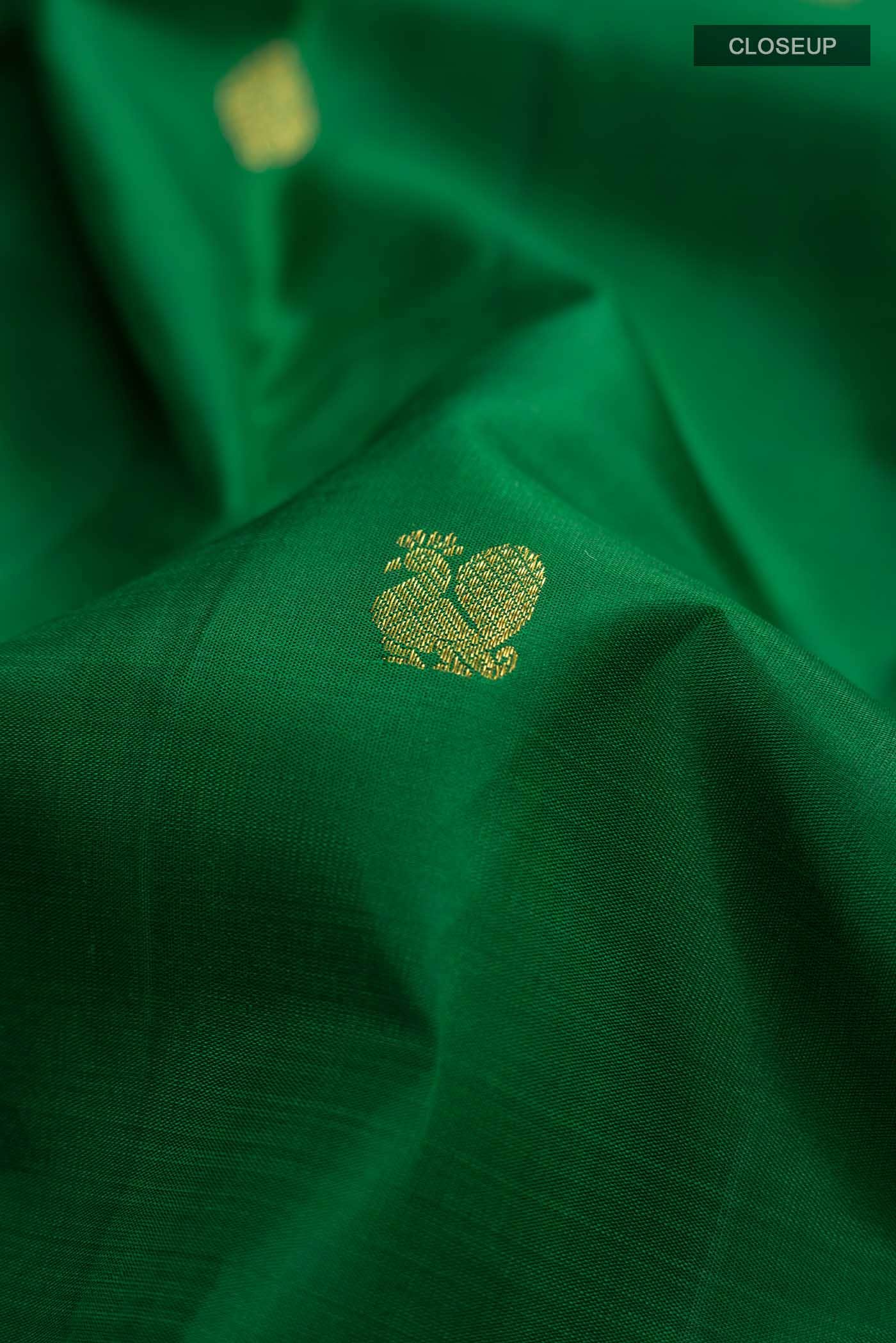 Green Kanchipuram Silk Saree