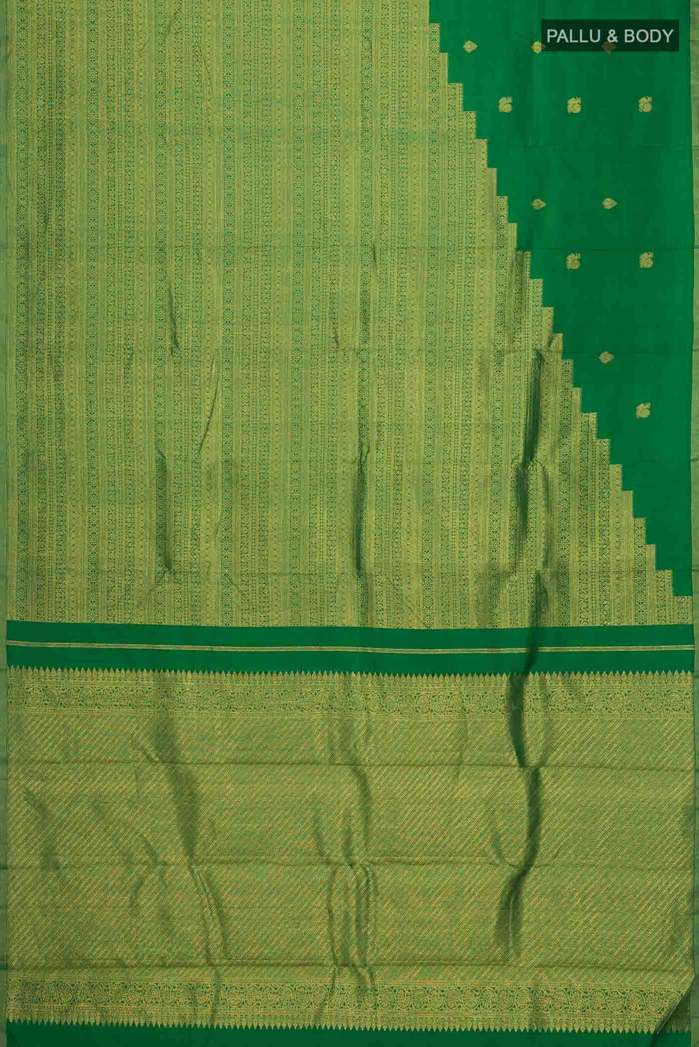 Green Kanchipuram Silk Saree