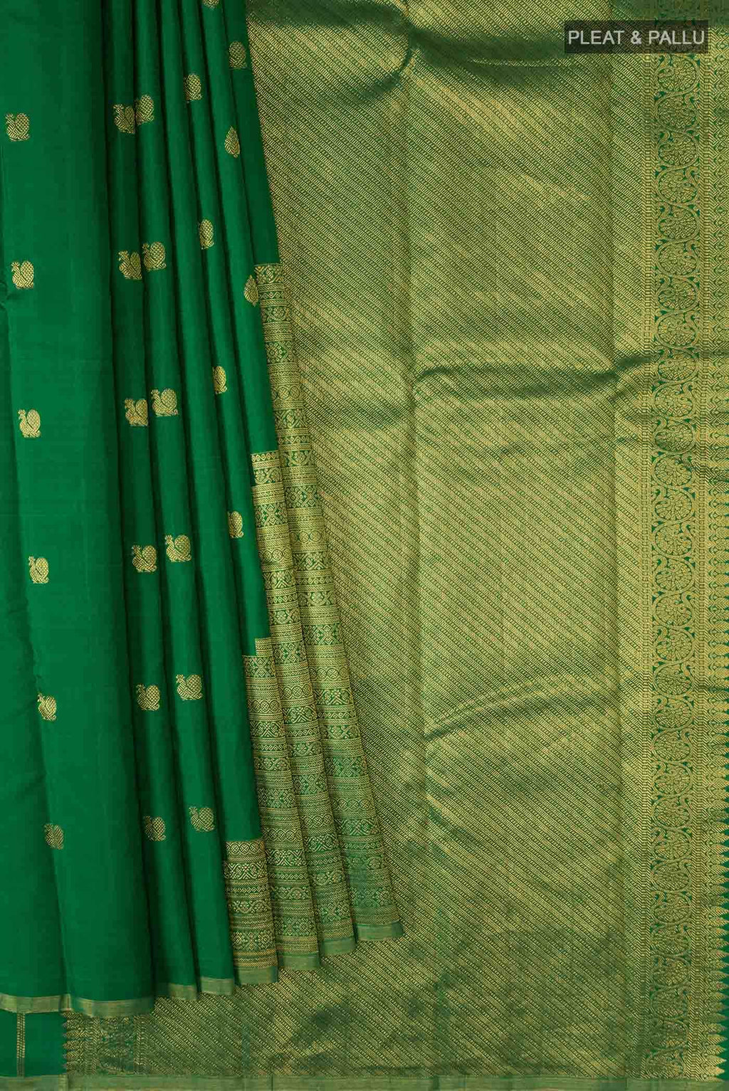 Green Kanchipuram Silk Saree