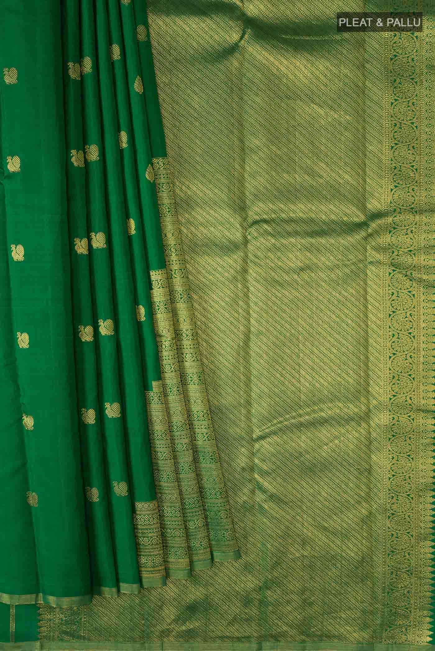 Green Kanchipuram Silk Saree