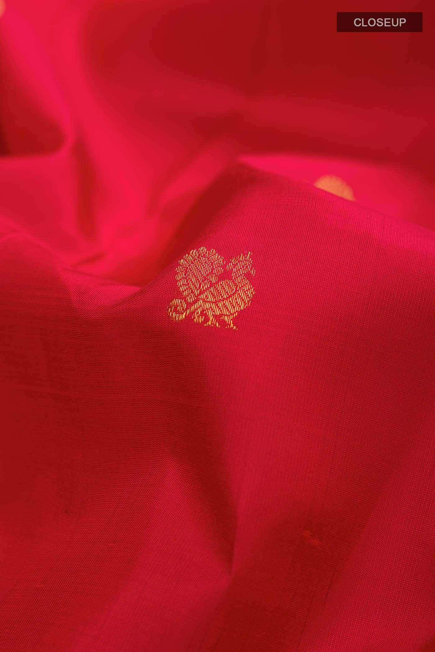 Red Kanchipuram Silk Saree
