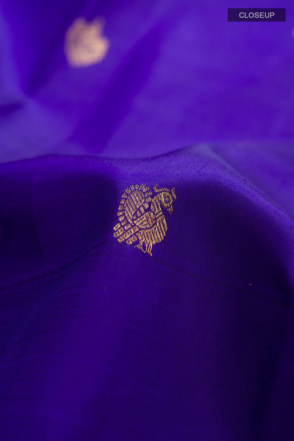 Blue Kanchipuram Silk Saree