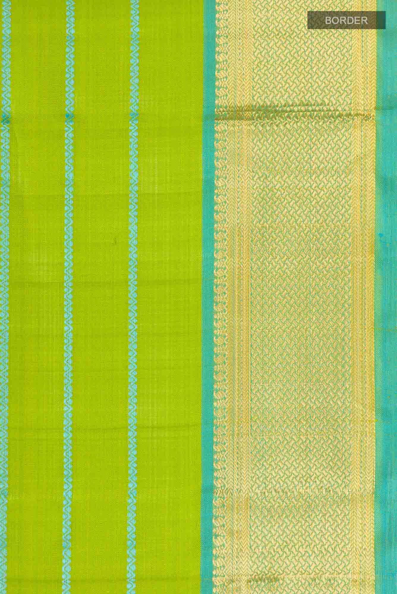 Green Kanchipuram Silk Saree
