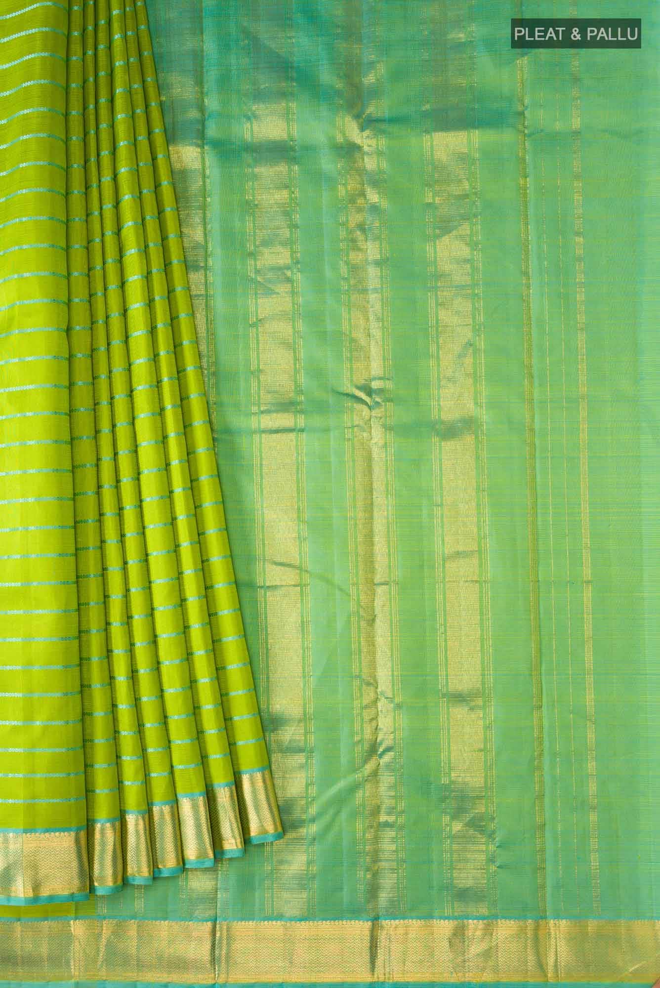 Green Kanchipuram Silk Saree