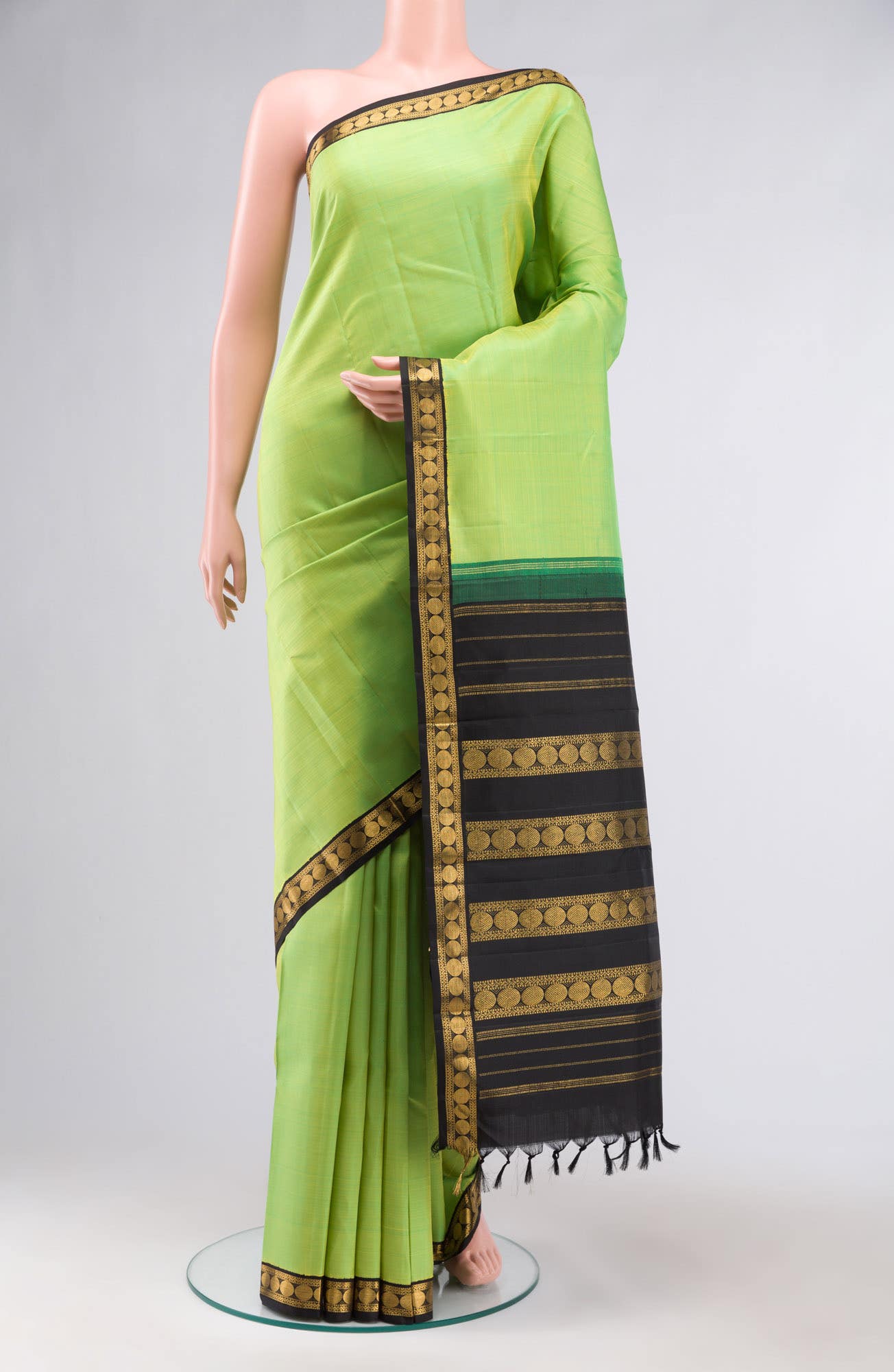 Green Kanchipuram Silk Saree