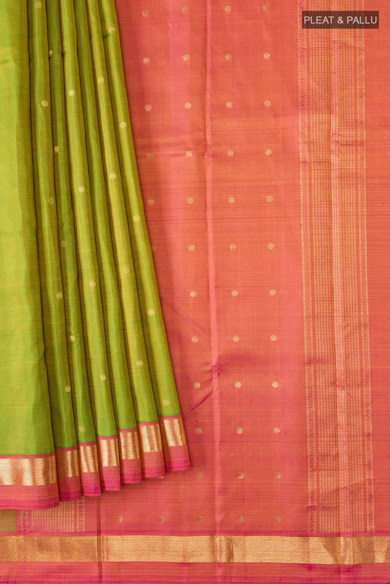 Green Kanchipuram Silk Saree