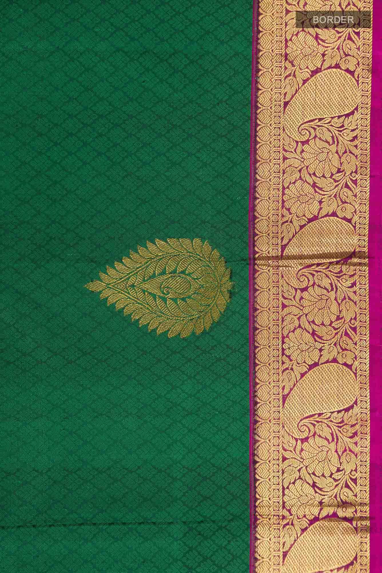 Green Kanchipuram Silk Saree