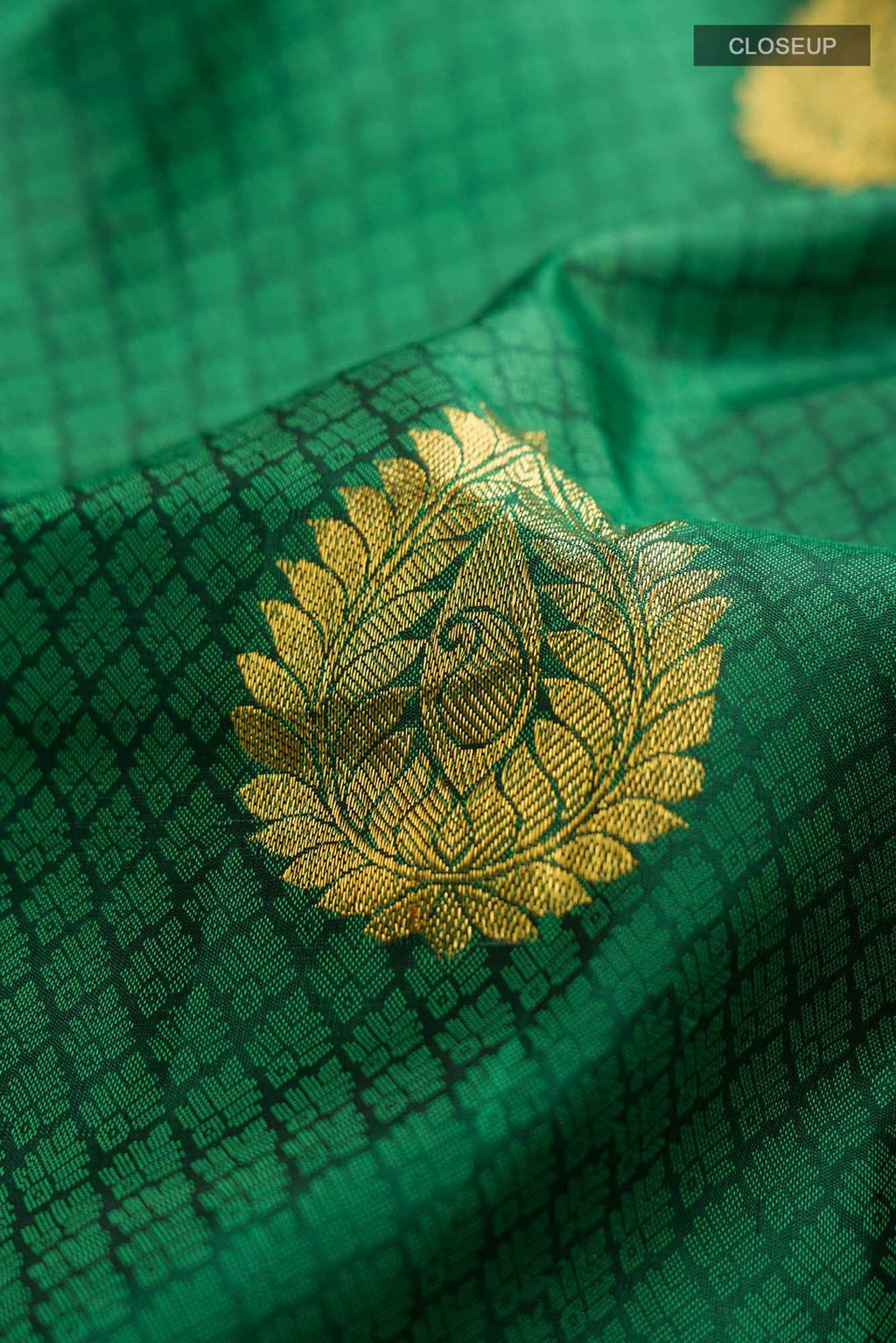 Green Kanchipuram Silk Saree