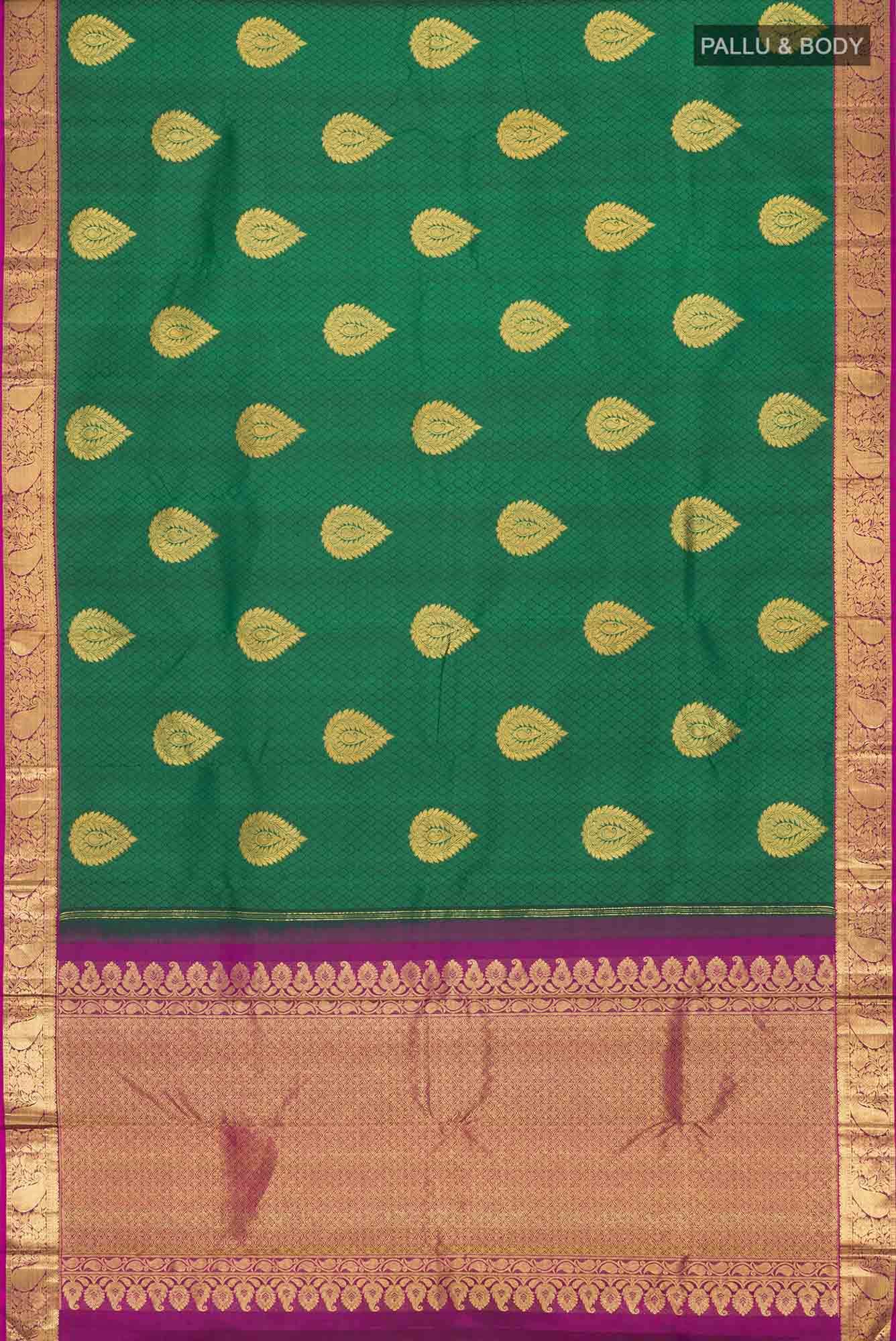 Green Kanchipuram Silk Saree