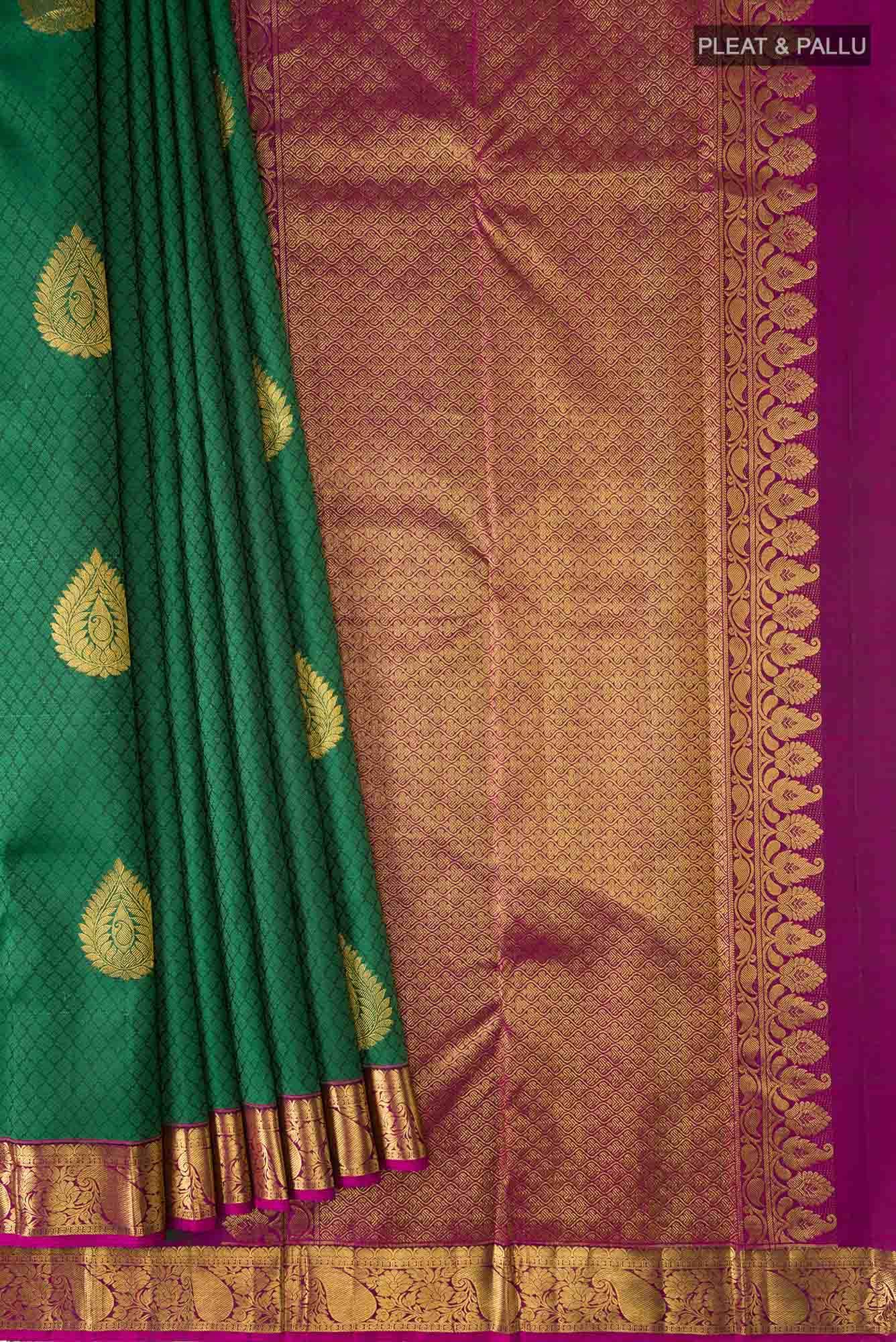 Green Kanchipuram Silk Saree