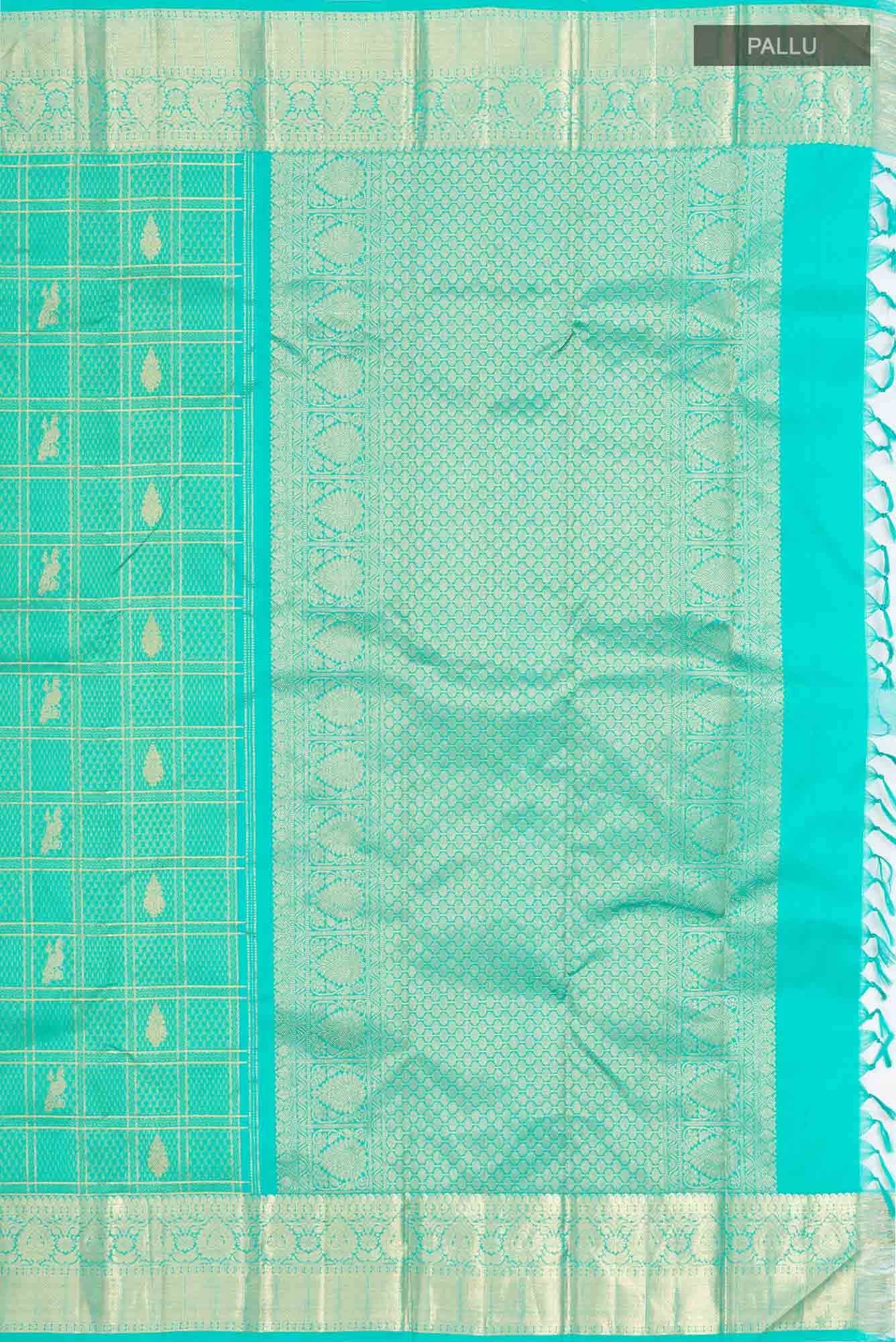 Green Kanchipuram Silk Saree