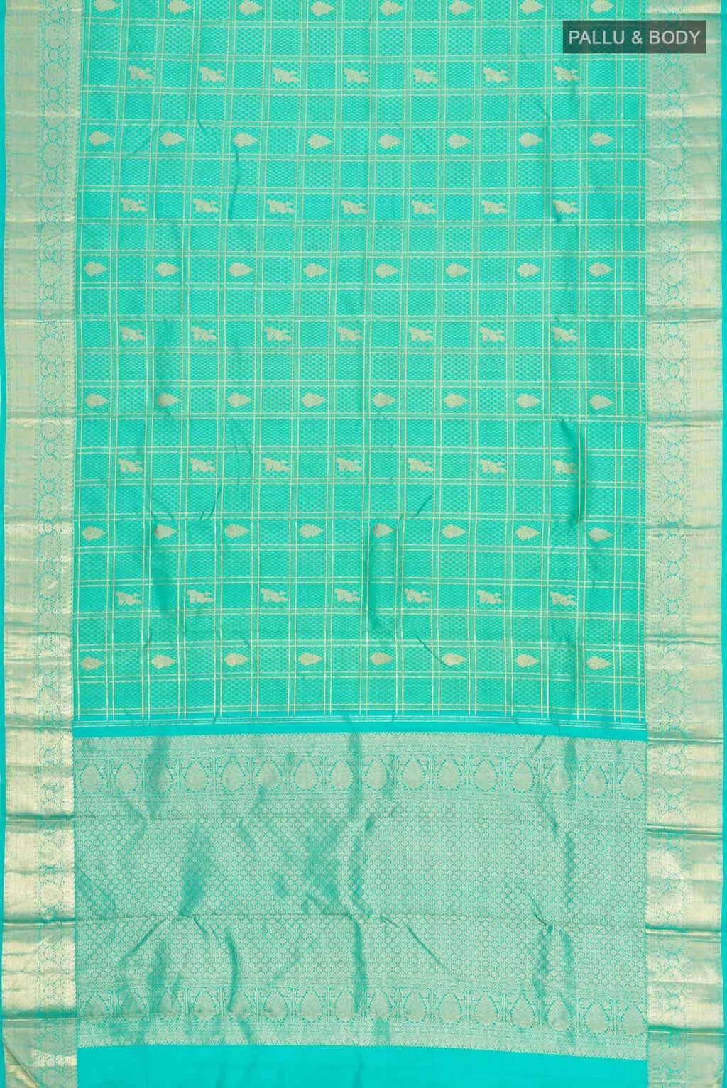 Green Kanchipuram Silk Saree