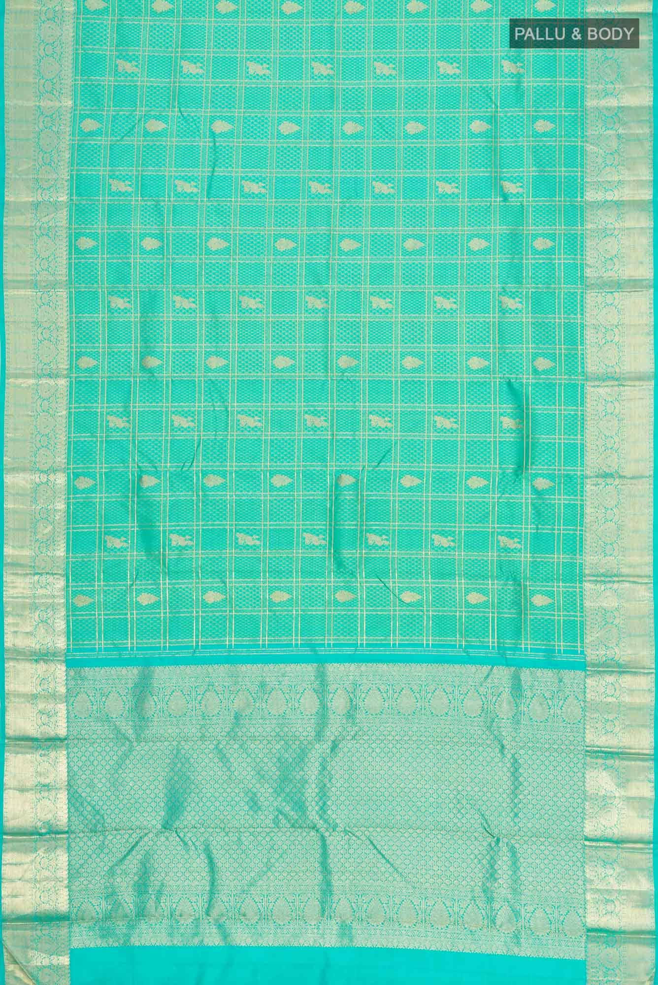 Green Kanchipuram Silk Saree