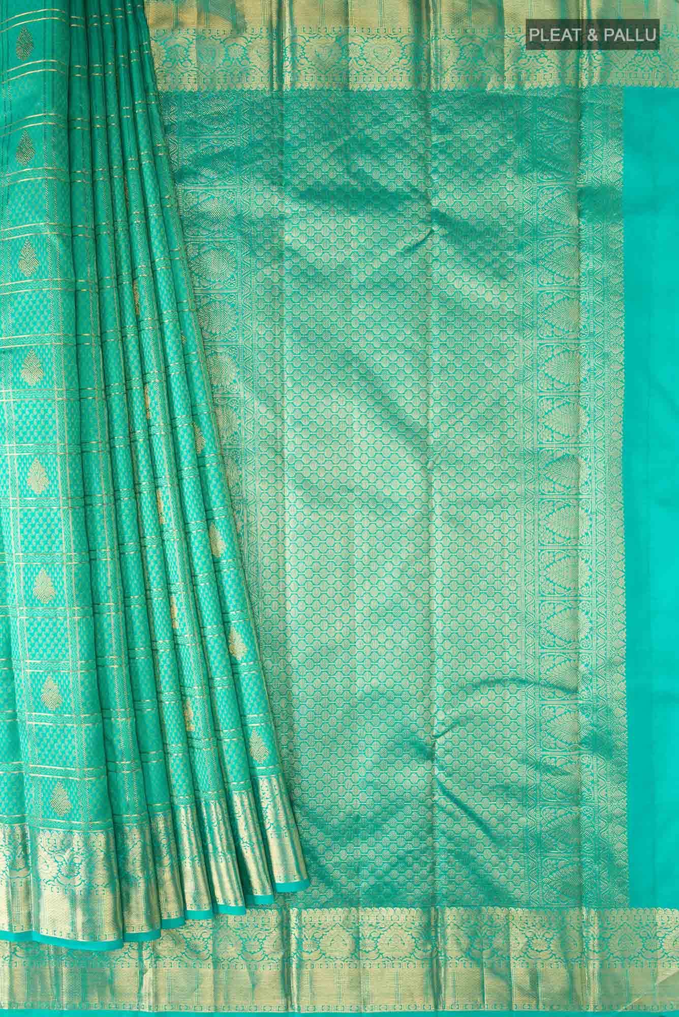 Green Kanchipuram Silk Saree