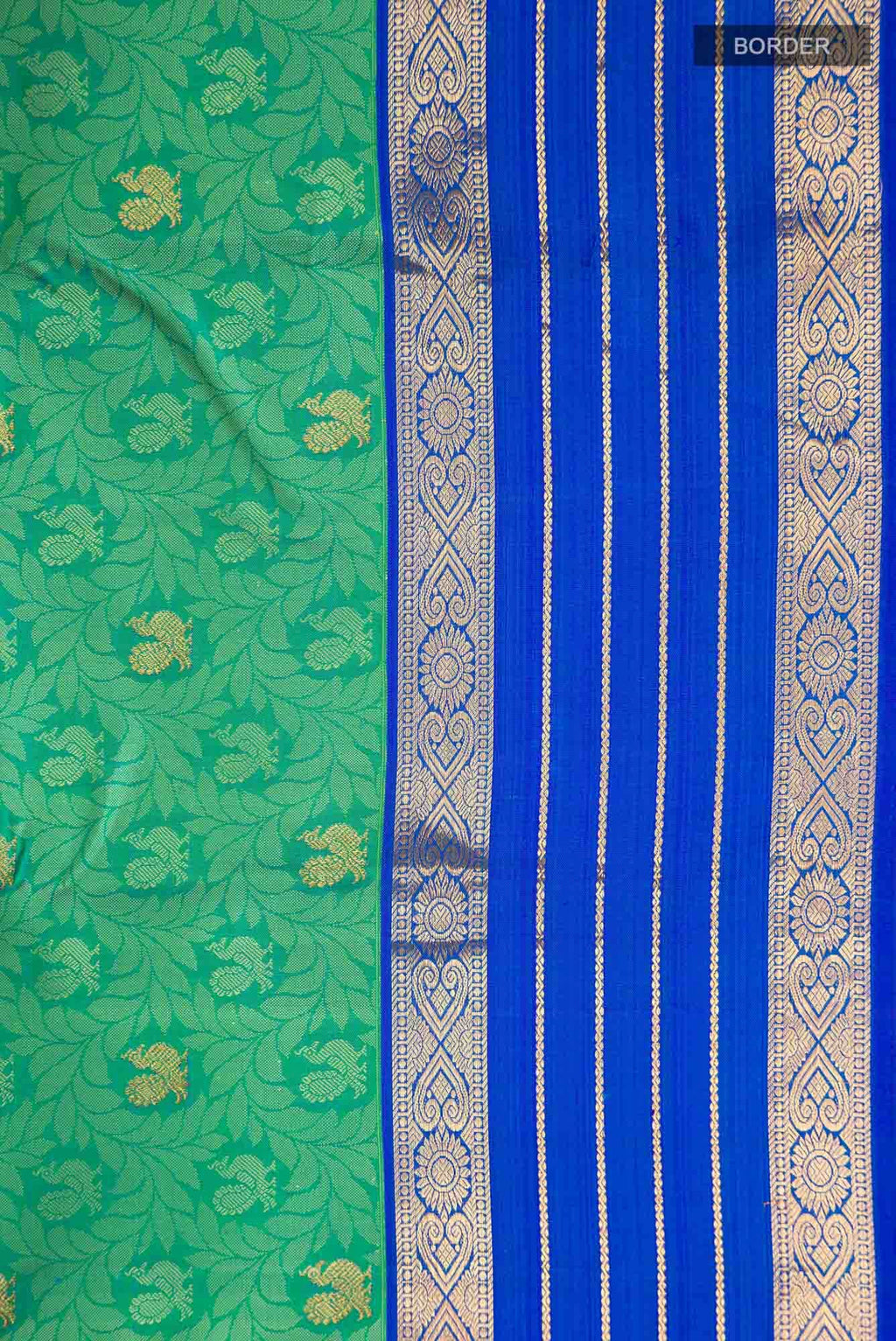 Green Kanchipuram Silk Saree