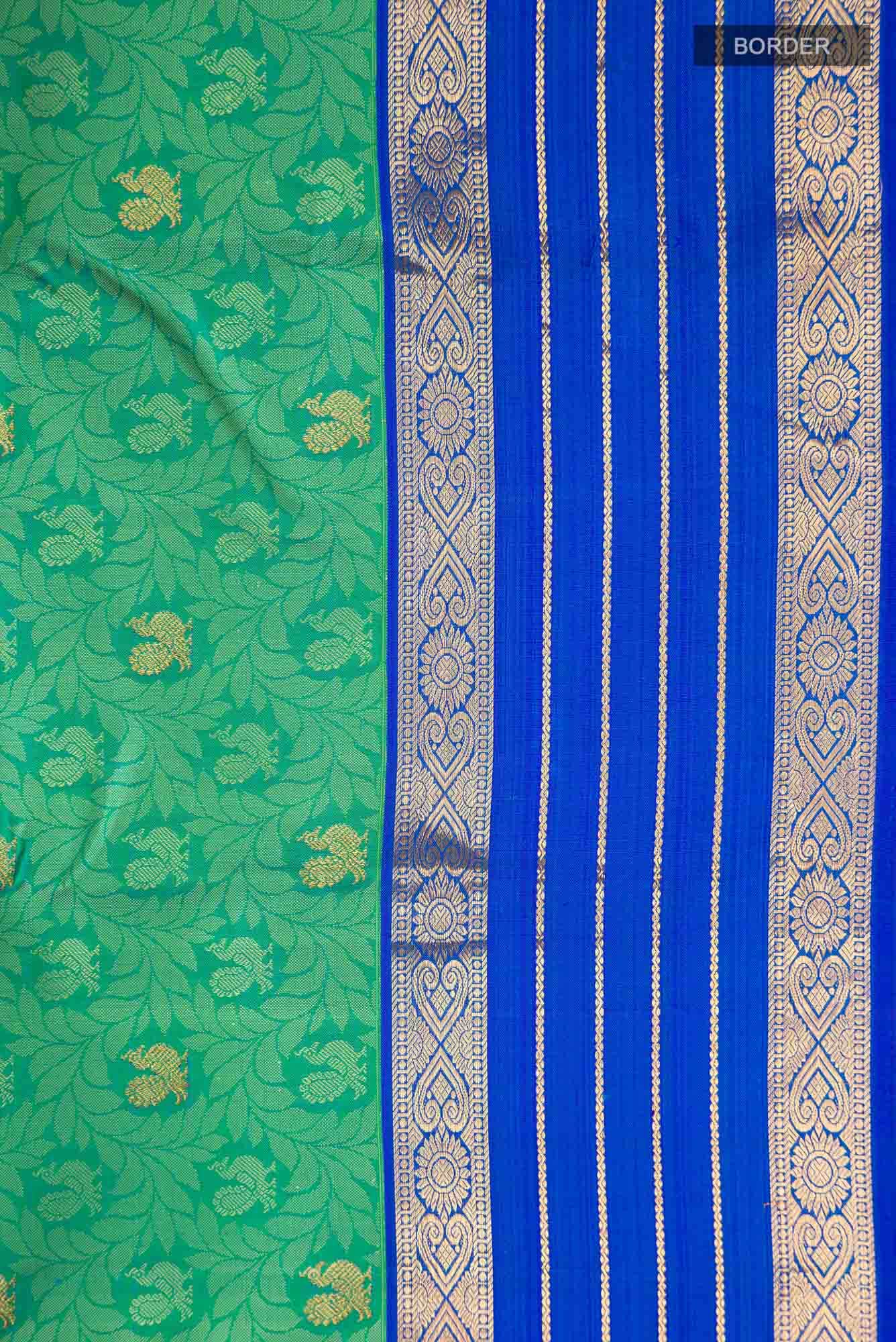 Green Kanchipuram Silk Saree