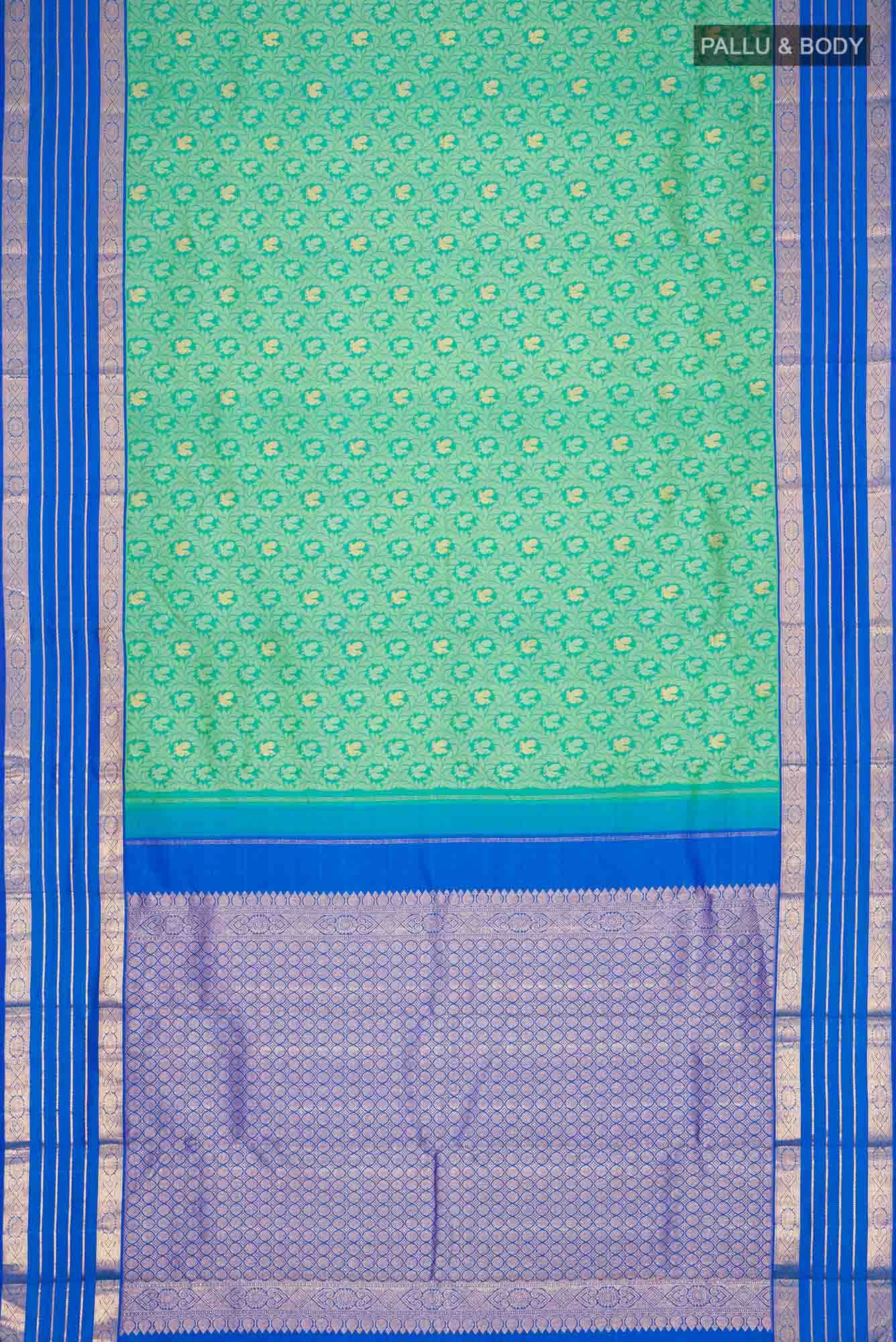 Green Kanchipuram Silk Saree
