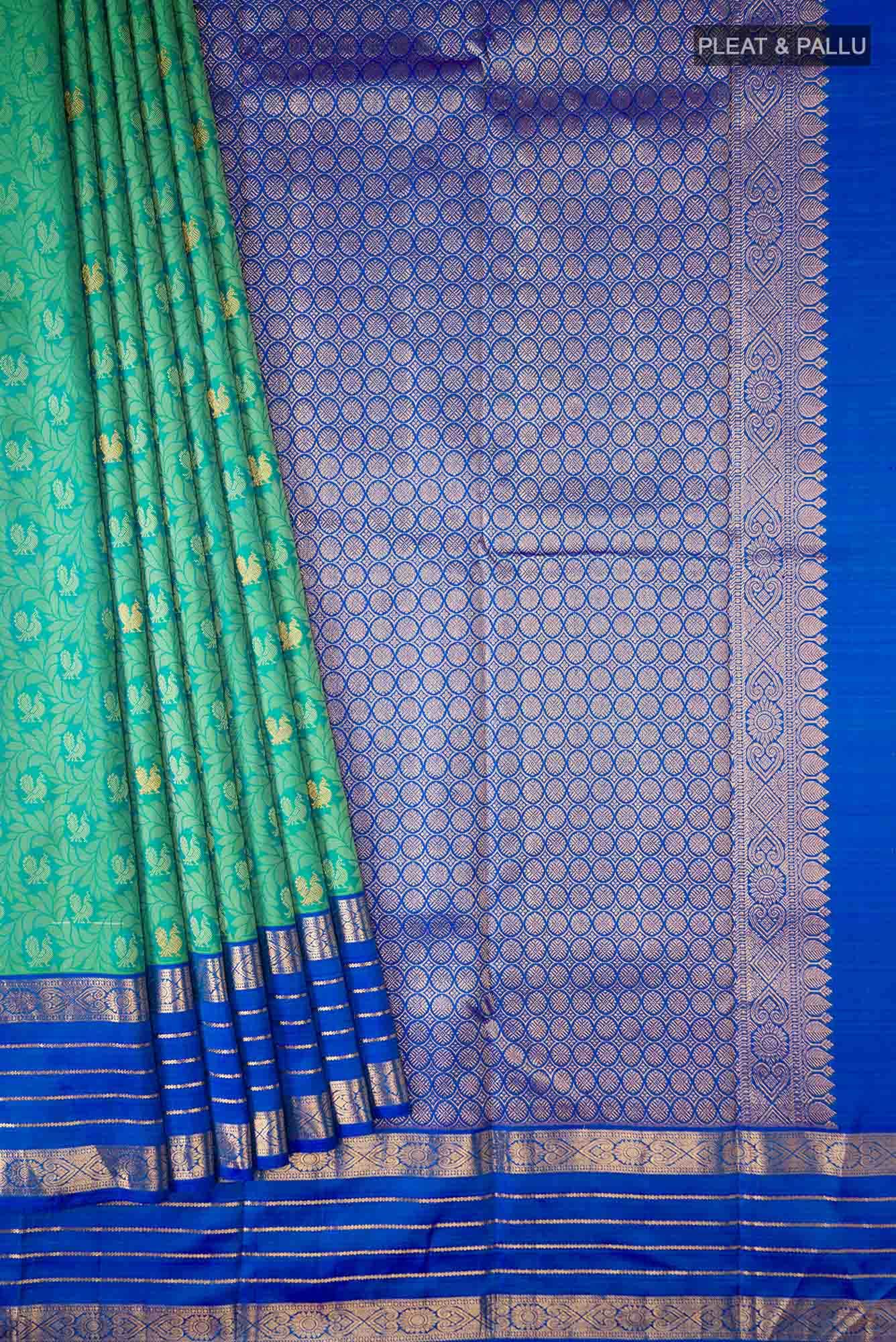 Green Kanchipuram Silk Saree