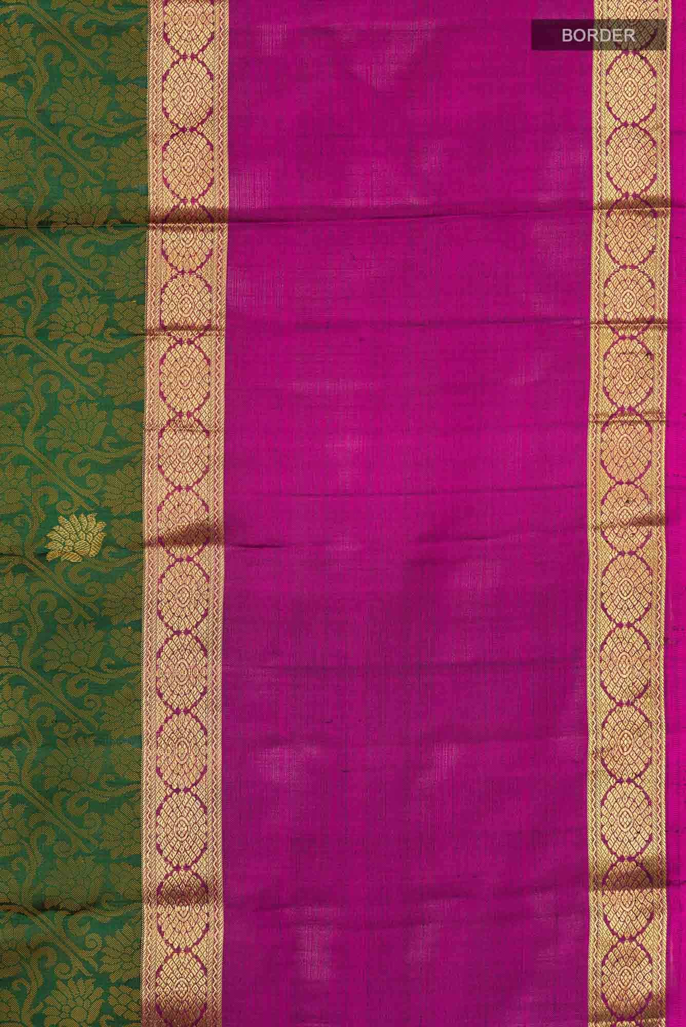 Green Kanchipuram Silk Saree