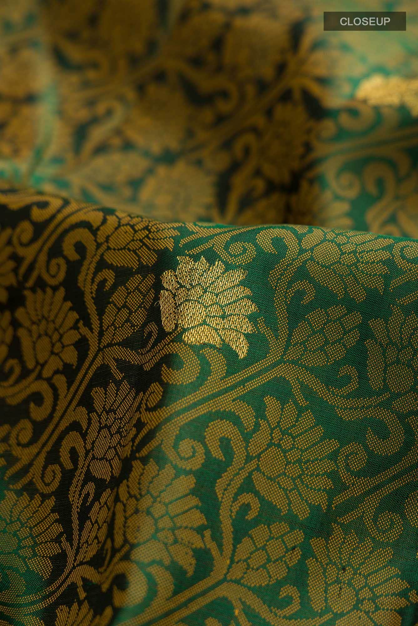 Green Kanchipuram Silk Saree