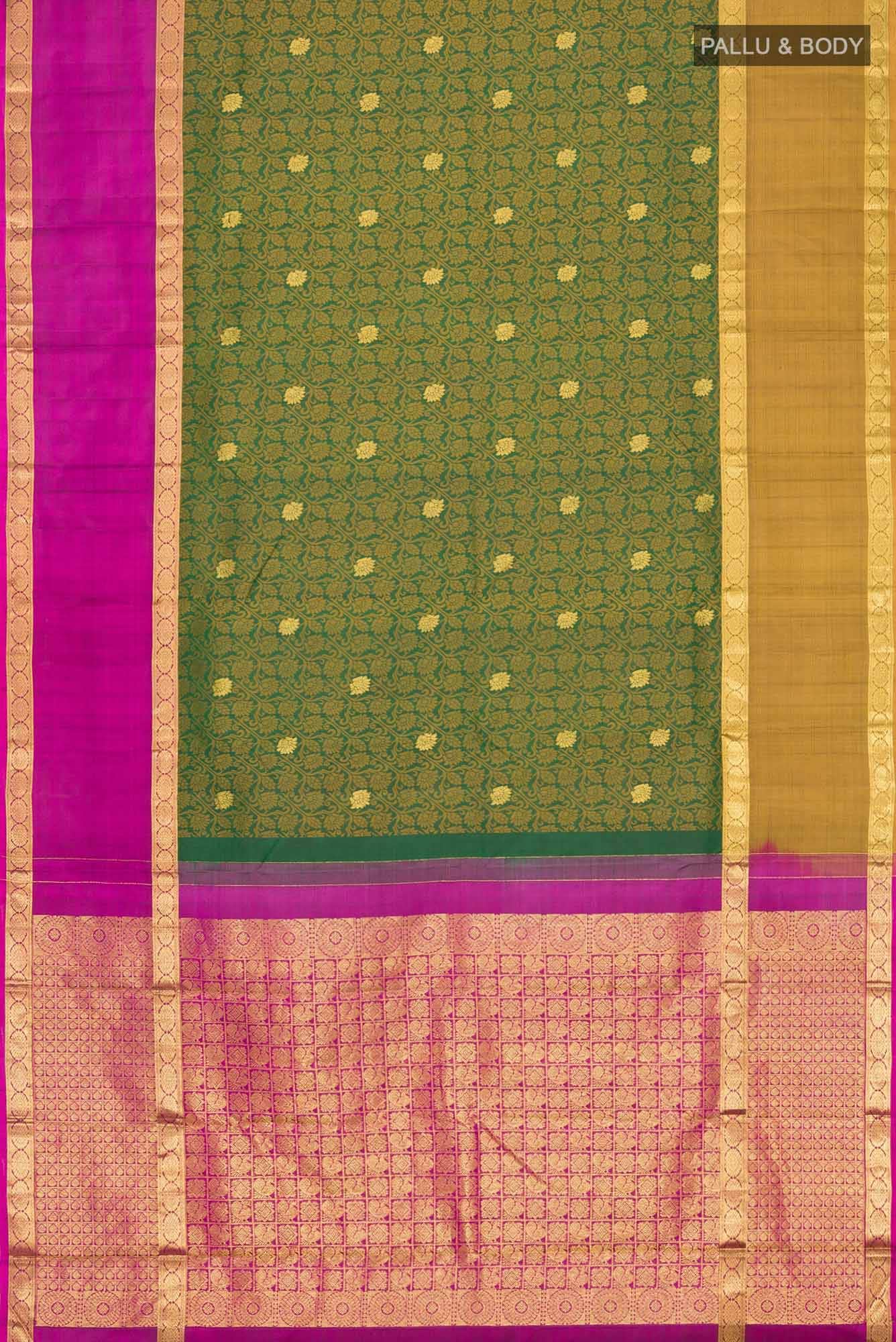 Green Kanchipuram Silk Saree