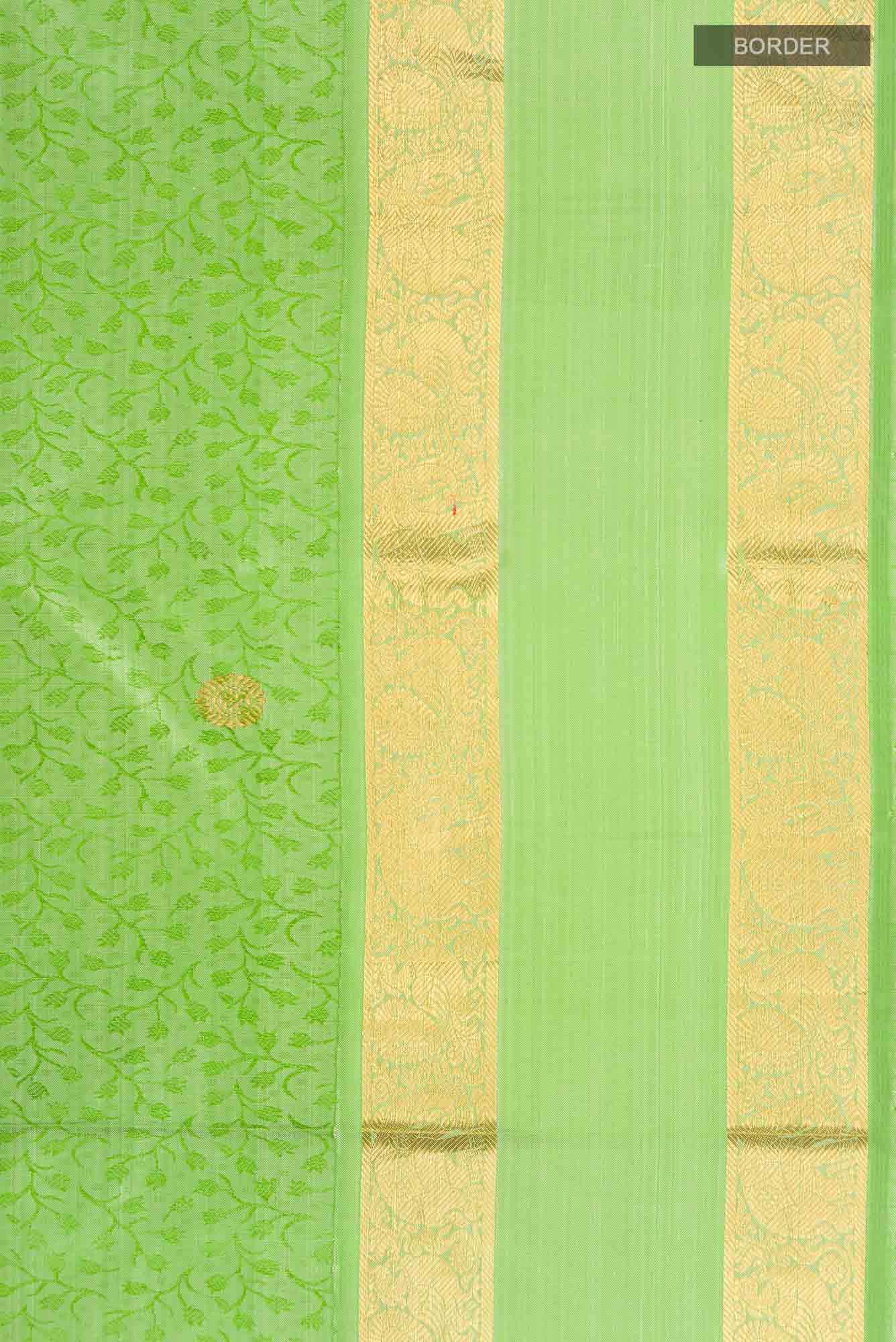 Green Kanchipuram Silk Saree