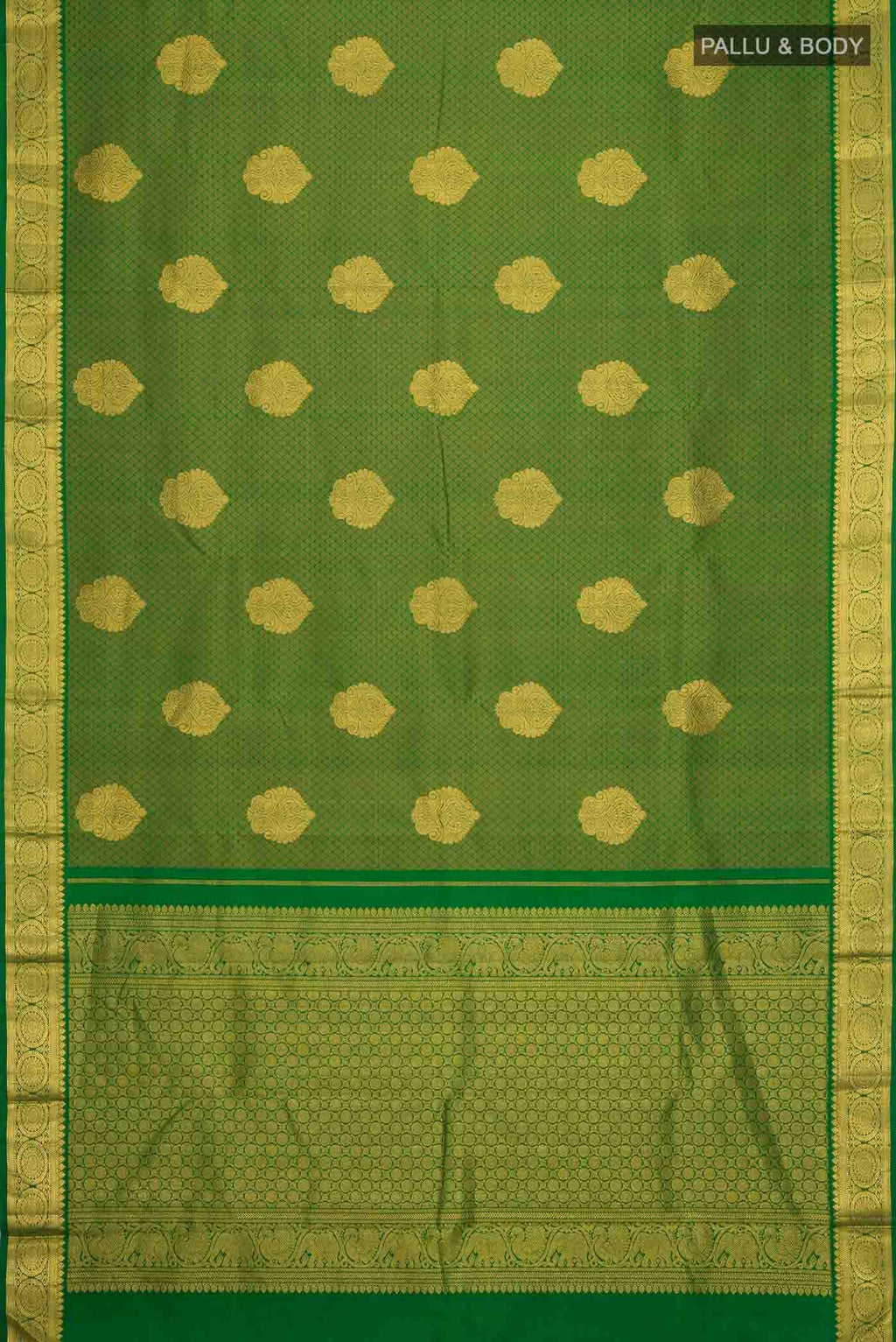 Green Kanchipuram Silk Saree