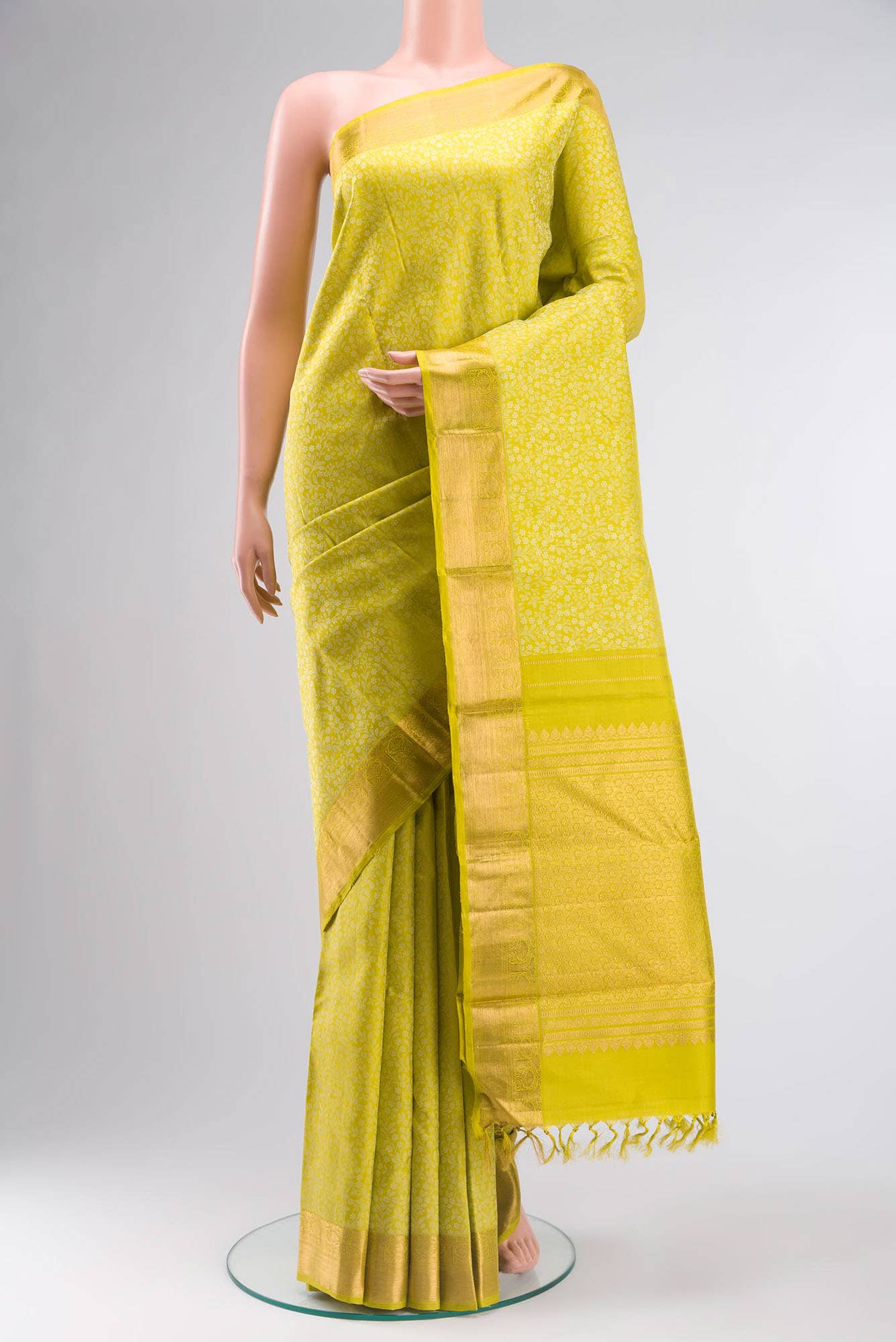 Green Kanchipuram Silk Saree
