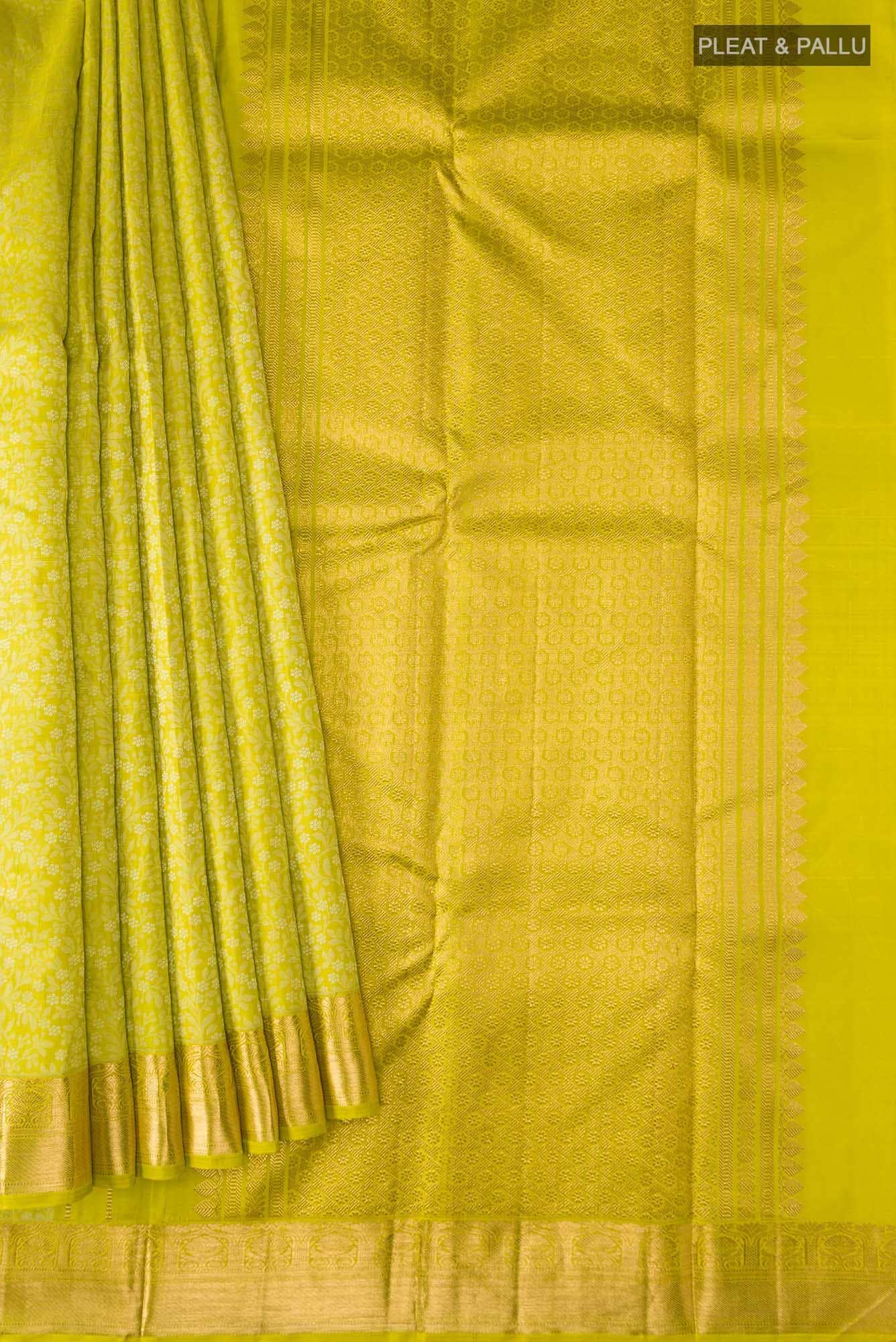 Green Kanchipuram Silk Saree