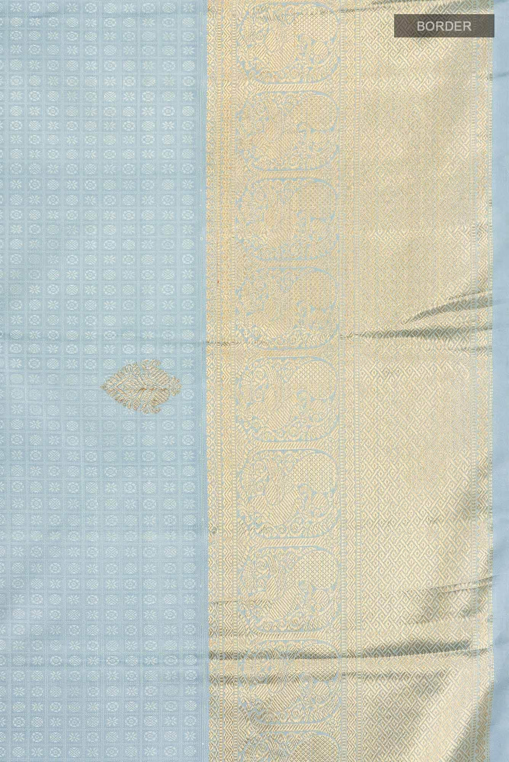 Blue Kanchipuram Silk Saree