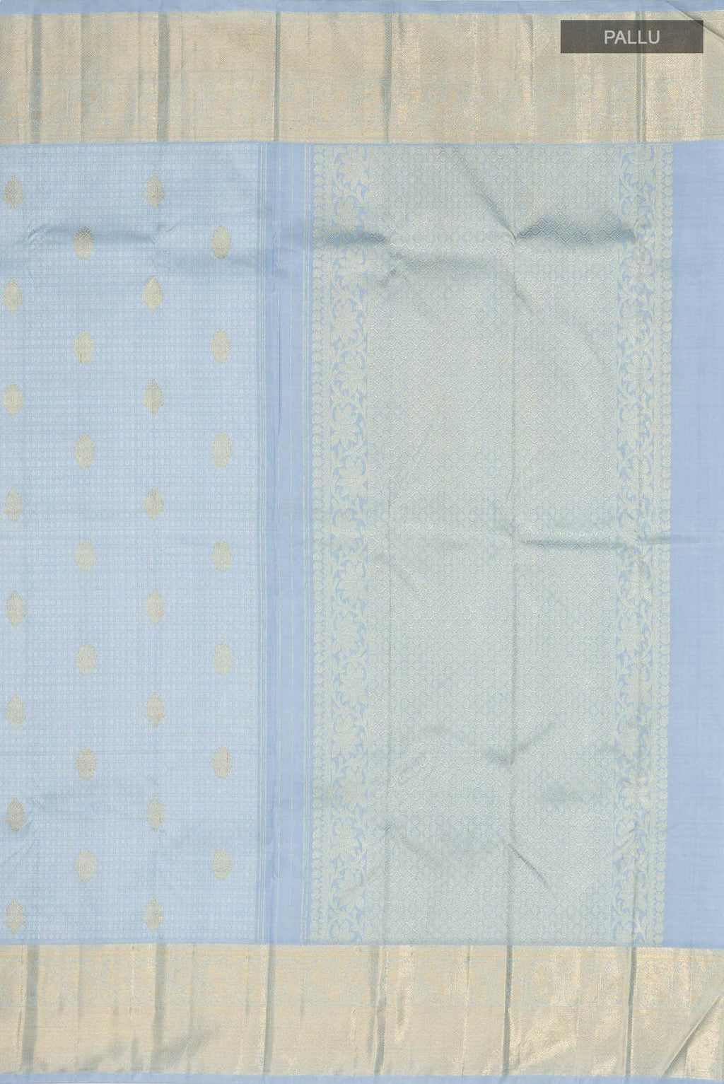 Blue Kanchipuram Silk Saree