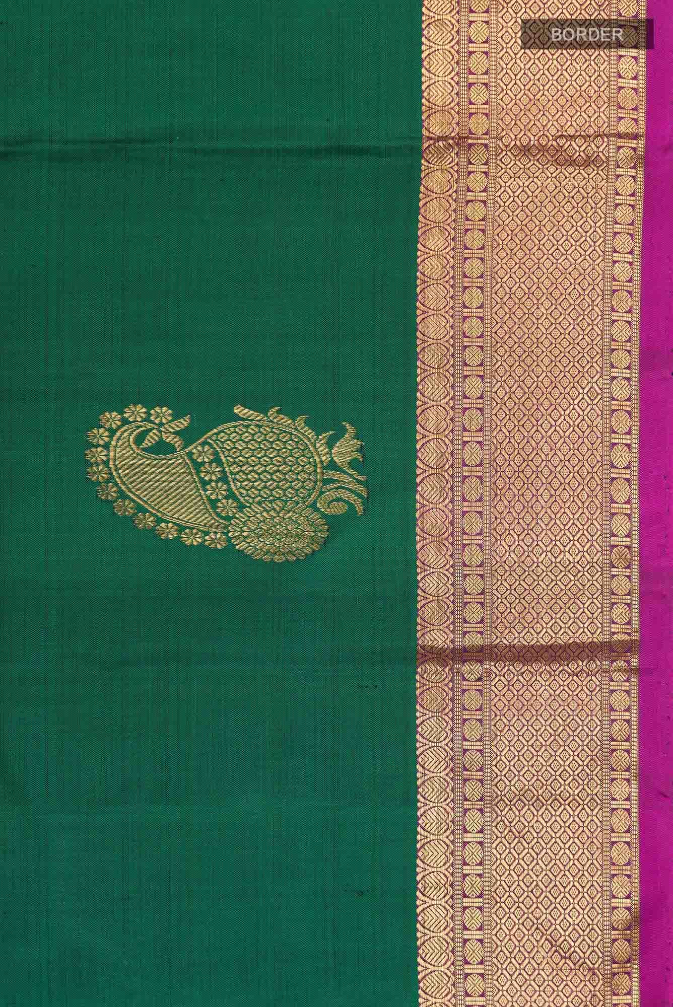 Green Kanchipuram Silk Saree