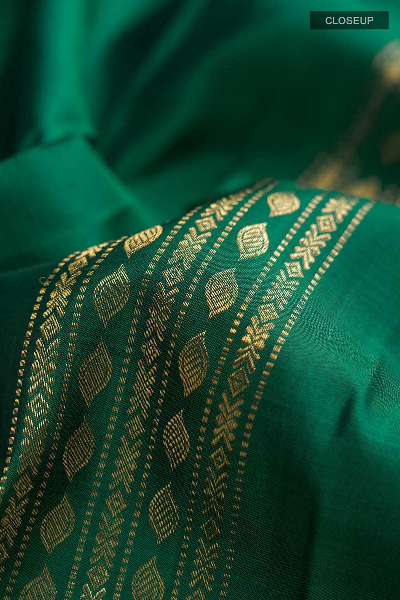 Green Kanchipuram Silk Saree
